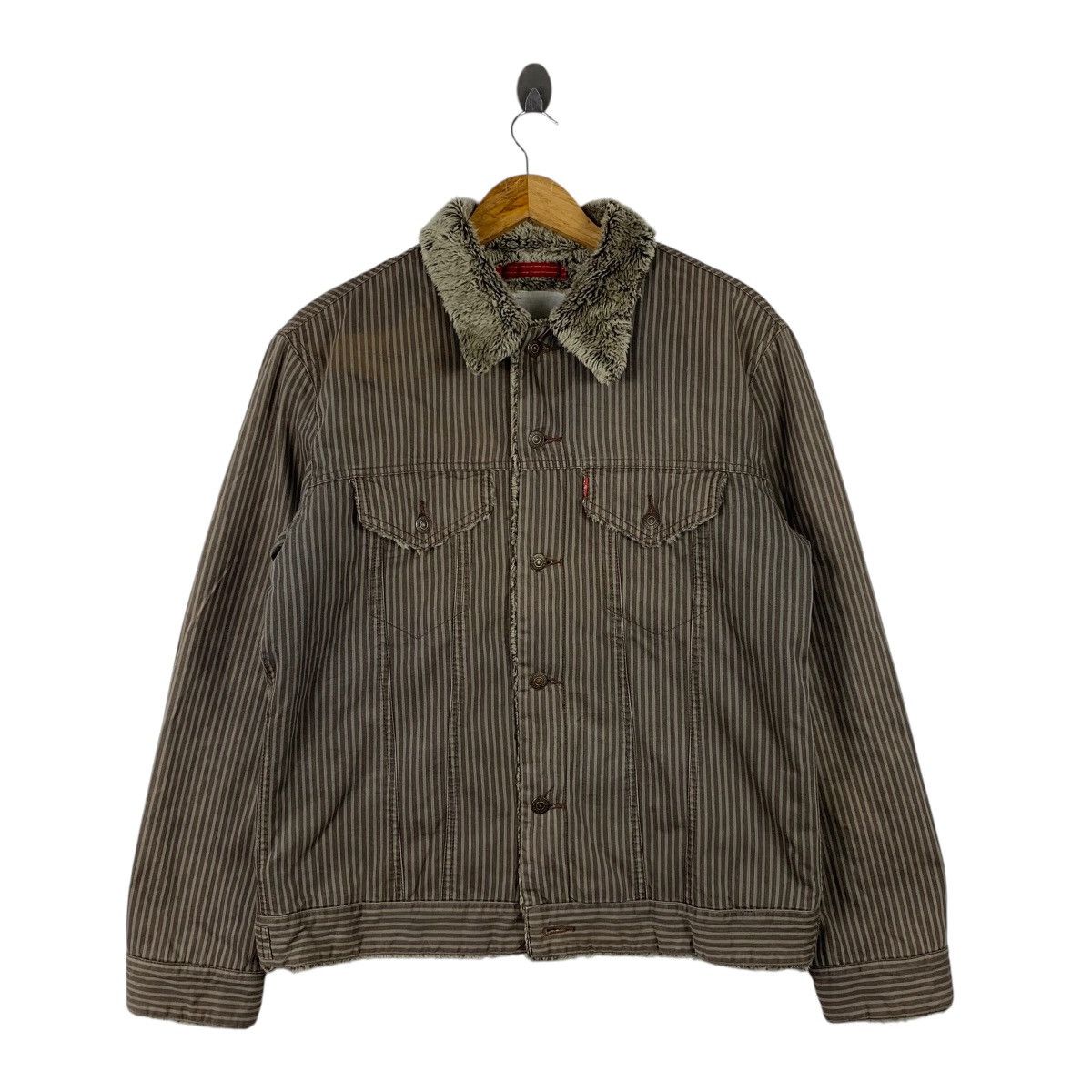 Levi's LEVIS STRAUSS Redloop Type-3 Sherpa Lining Trucker Jacket Size US L / EU 52-54 / 3 - 1 Thumbnail
