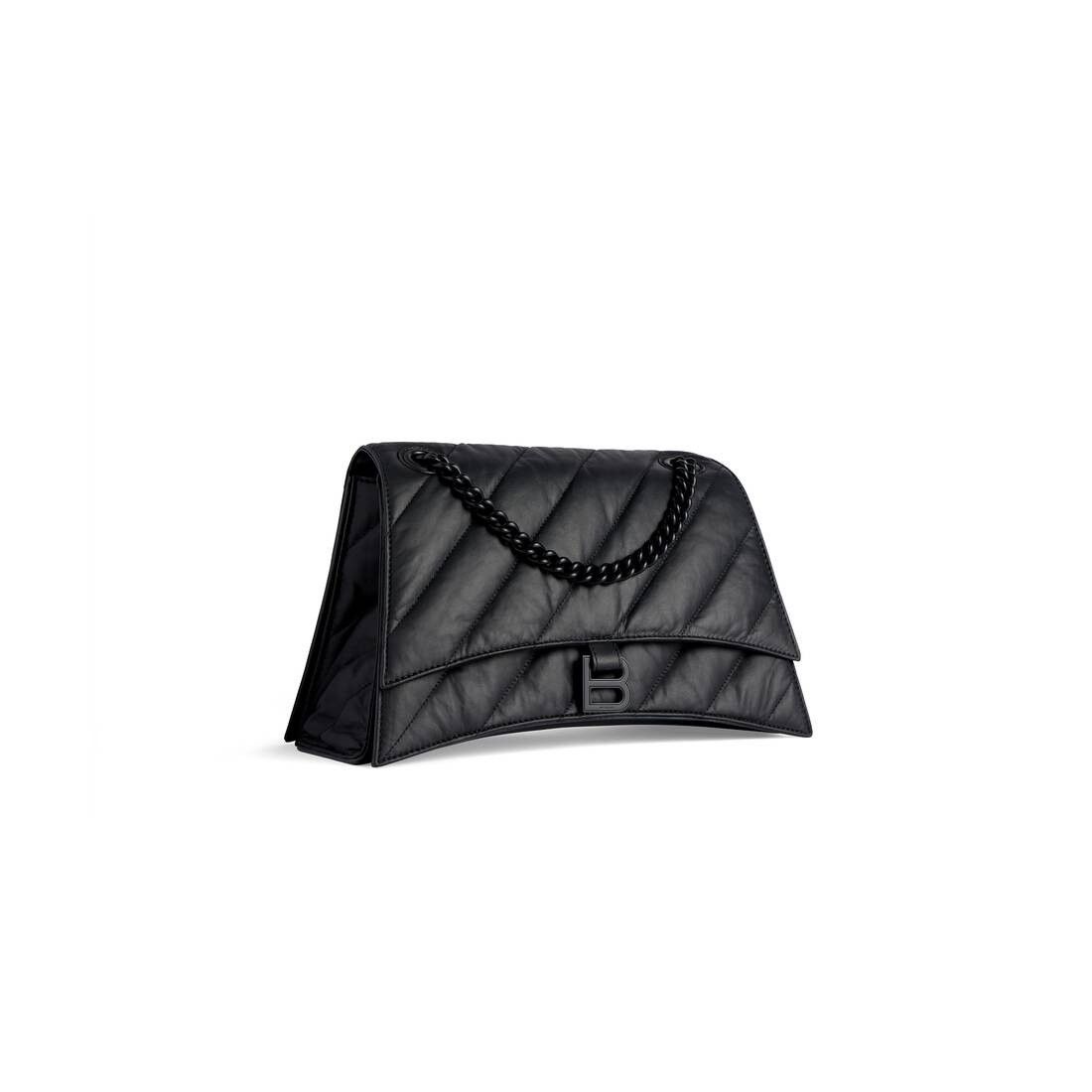 Balenciaga o1srvl11e0825 Size: OS / Crush Medium Chain Bag Quilted Size ONE SIZE - 5 Thumbnail