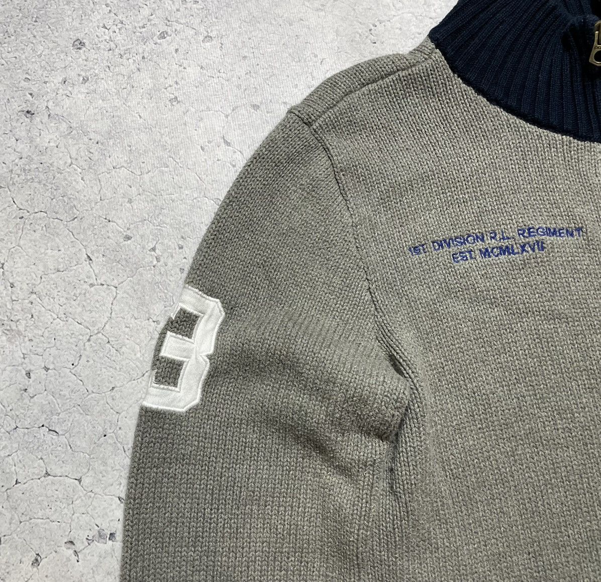 Polo Ralph Lauren Vintage 90s Crewneck Zip Sweater Polo Ralph Lauren Big Pony Size US S / EU 44-46 / 1 - 5 Thumbnail