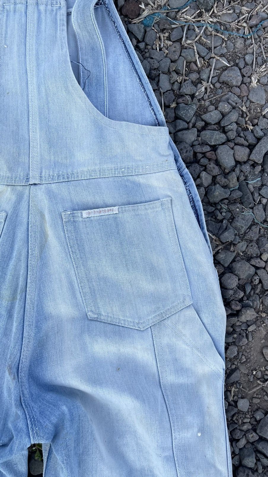 Carhartt Vintage Carhartt Denim Overalls 60s Size US 32 / EU 48 - 5 Thumbnail