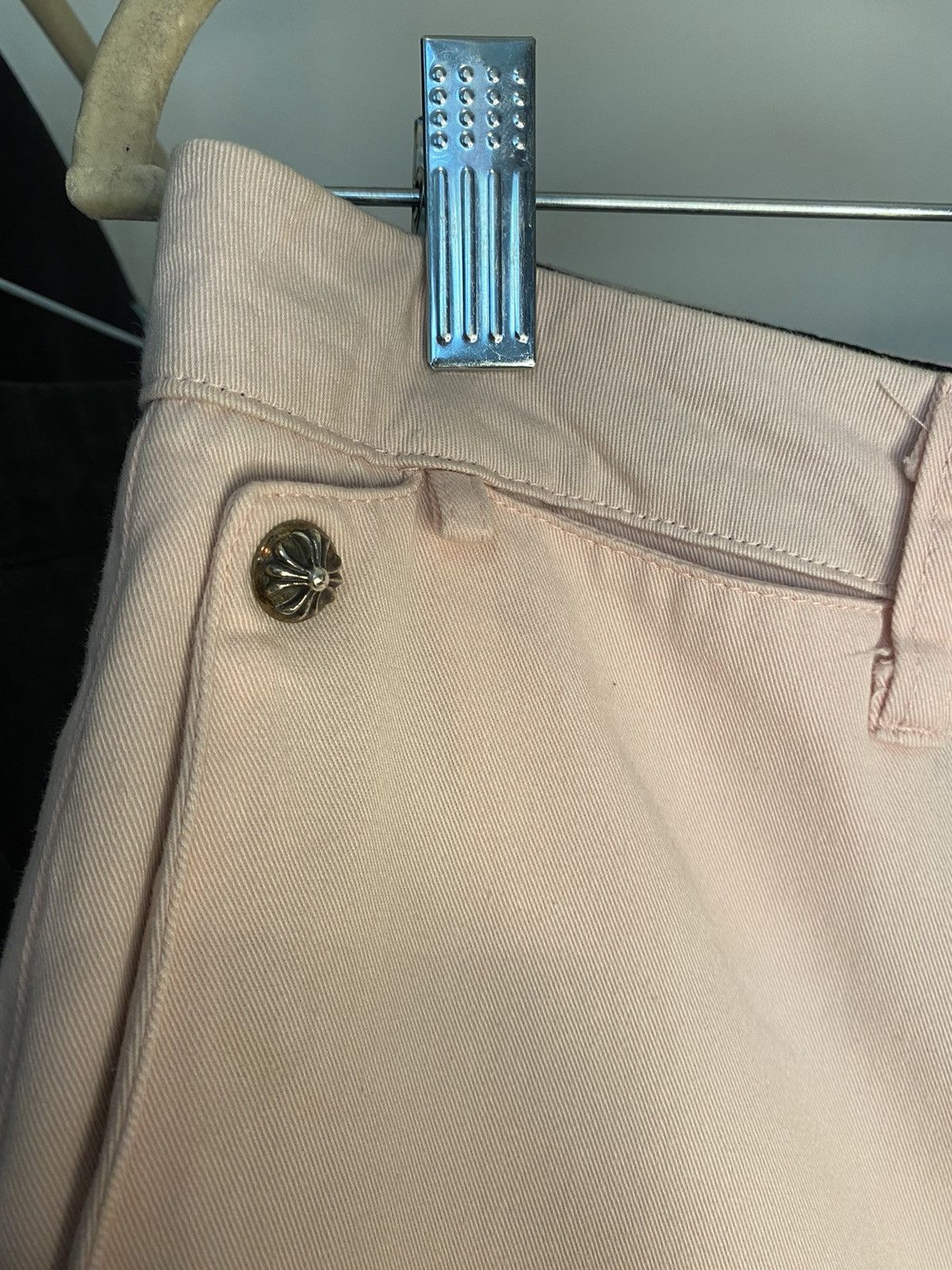 Chrome Hearts Chrome Hearts 1 of 1 Pink 99 Eyez Matty Boy Chino Pants Size US 29 - 5 Thumbnail