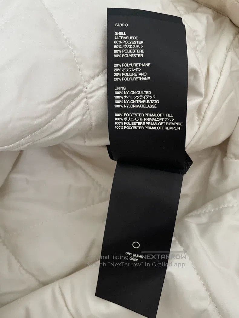 Fear of God Fear of God White suede cotton suit Size US M / EU 48-50 / 2 - 6 Thumbnail