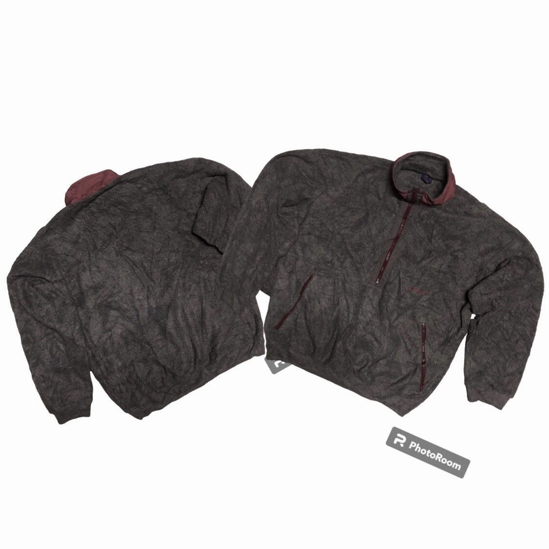 image of Montbell Half Zipper Vintage in Grey, Men's (Size Medium)