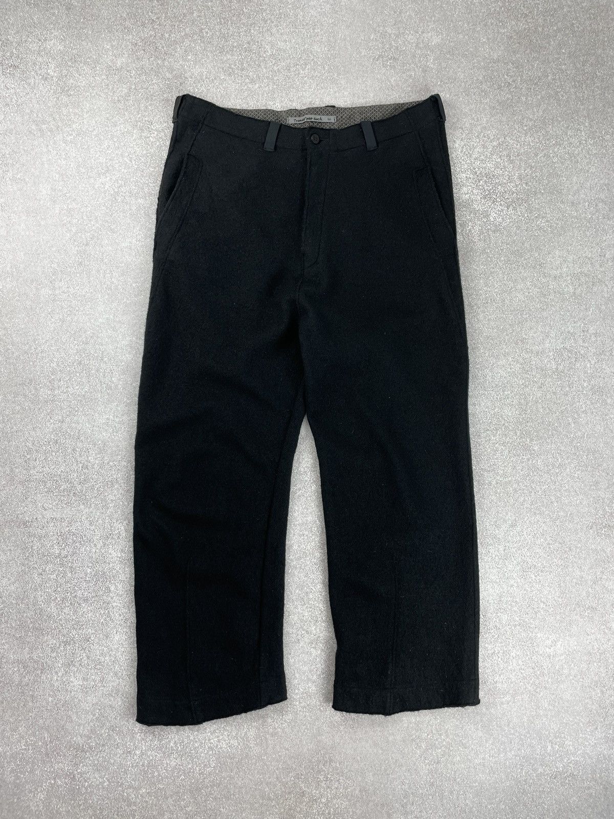 Transit Par-Such Wool Trousers Pants Japan Style Yohji