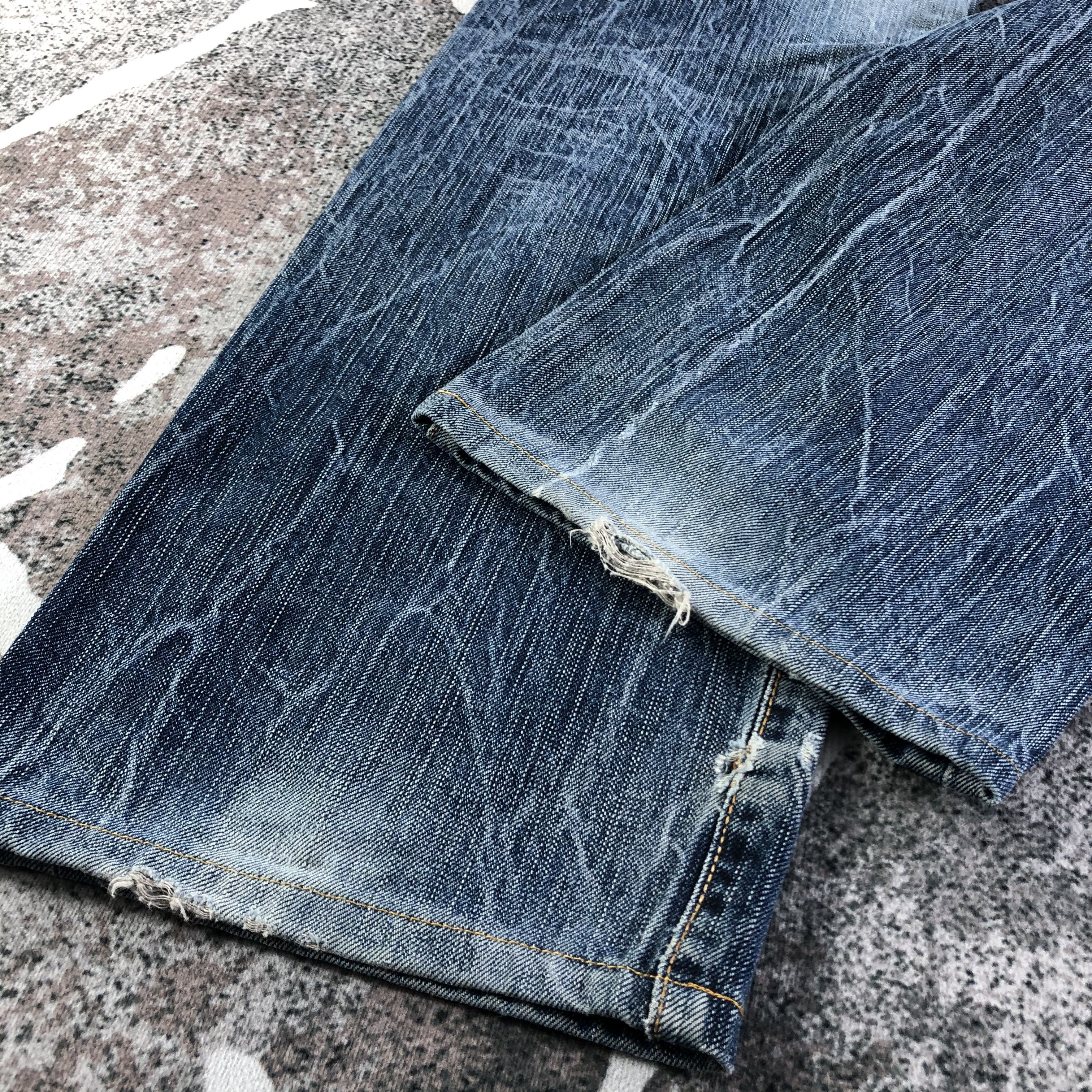 Edwin Vintage Ripped Edwin Jeans Patchwork Denim KJ2475 Size US 32 / EU 48 - 5 Thumbnail