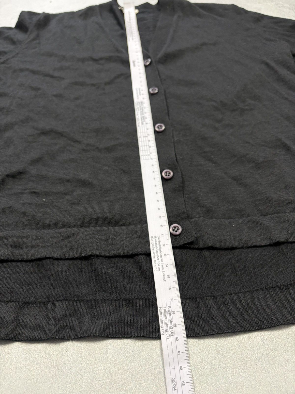 Miu Miu Miu Miu SS21 Button-Up Virgin Wool Silk Cardigan Black 42 Size M / US 6-8 / IT 42-44 - 25 Thumbnail