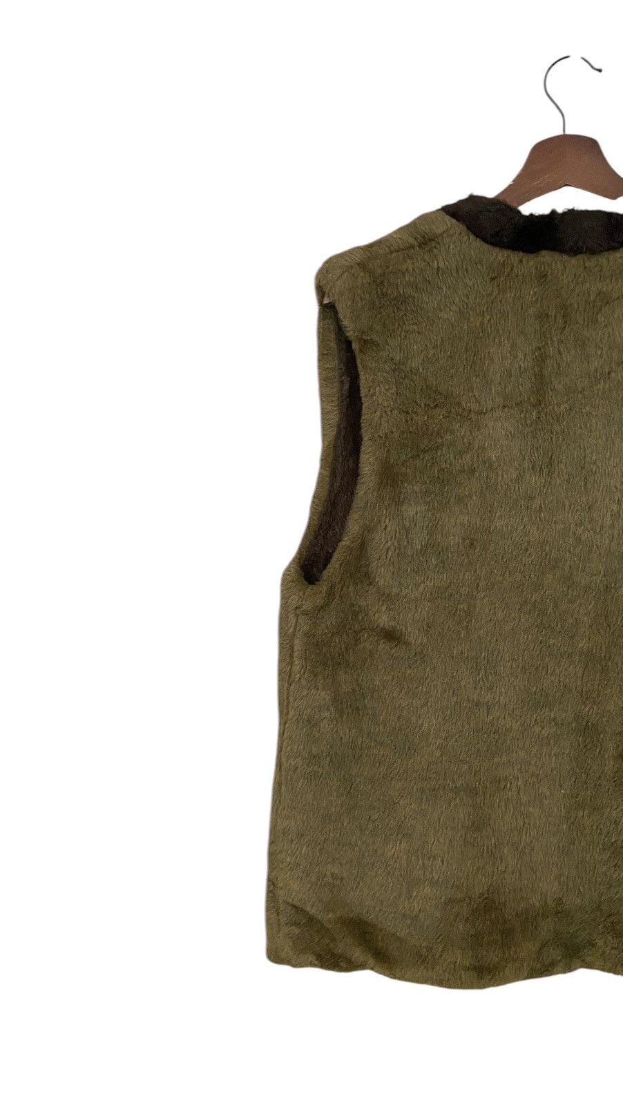 Japanese Brand × Vintage Vintage Japaanese Brand Fur Vest 1990s Size US M / EU 48-50 / 2 - 7 Thumbnail