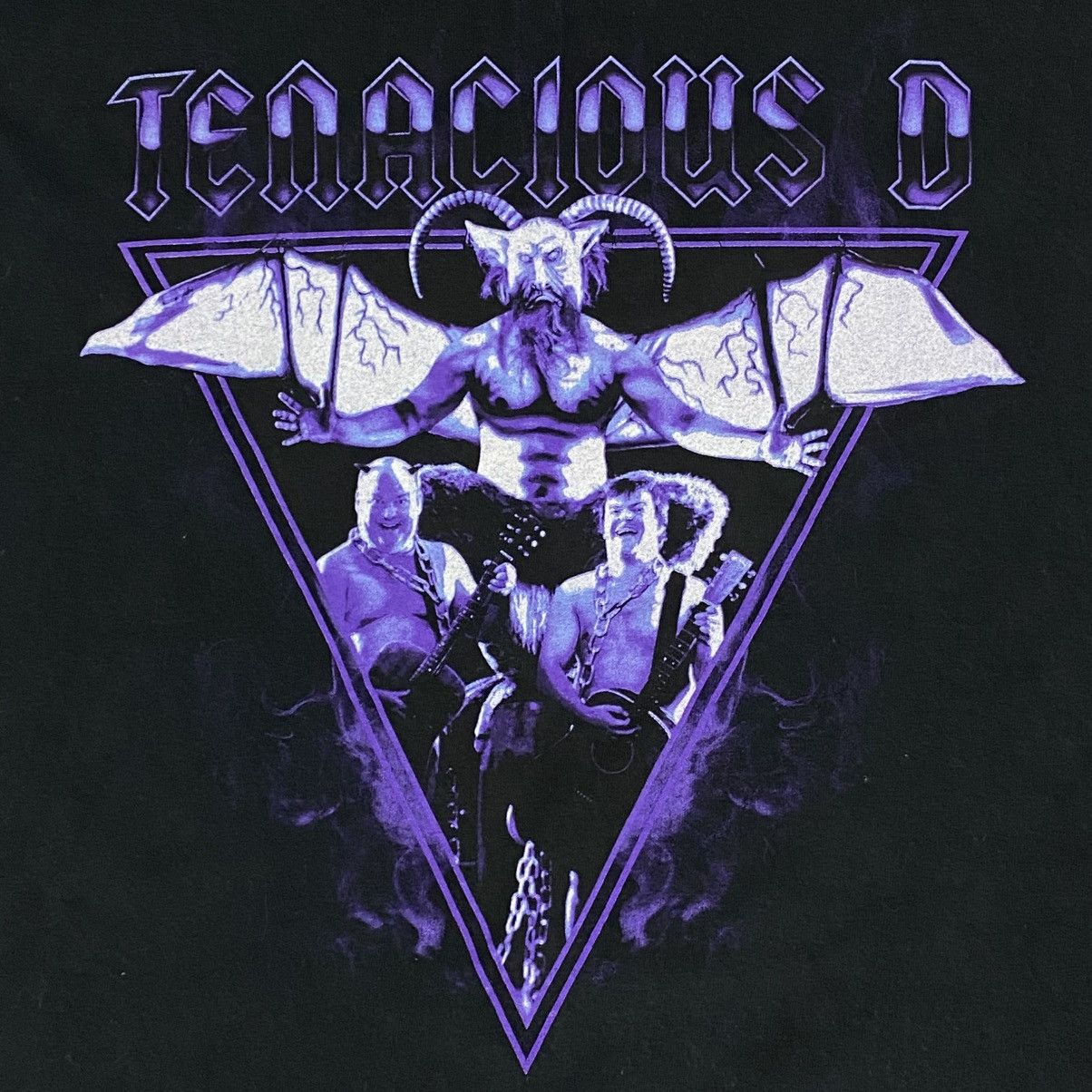 Band Tees × Gildan × Vintage Tenacious D tour setlist longsleeve Size US XL / EU 56 / 4 - 3 Thumbnail