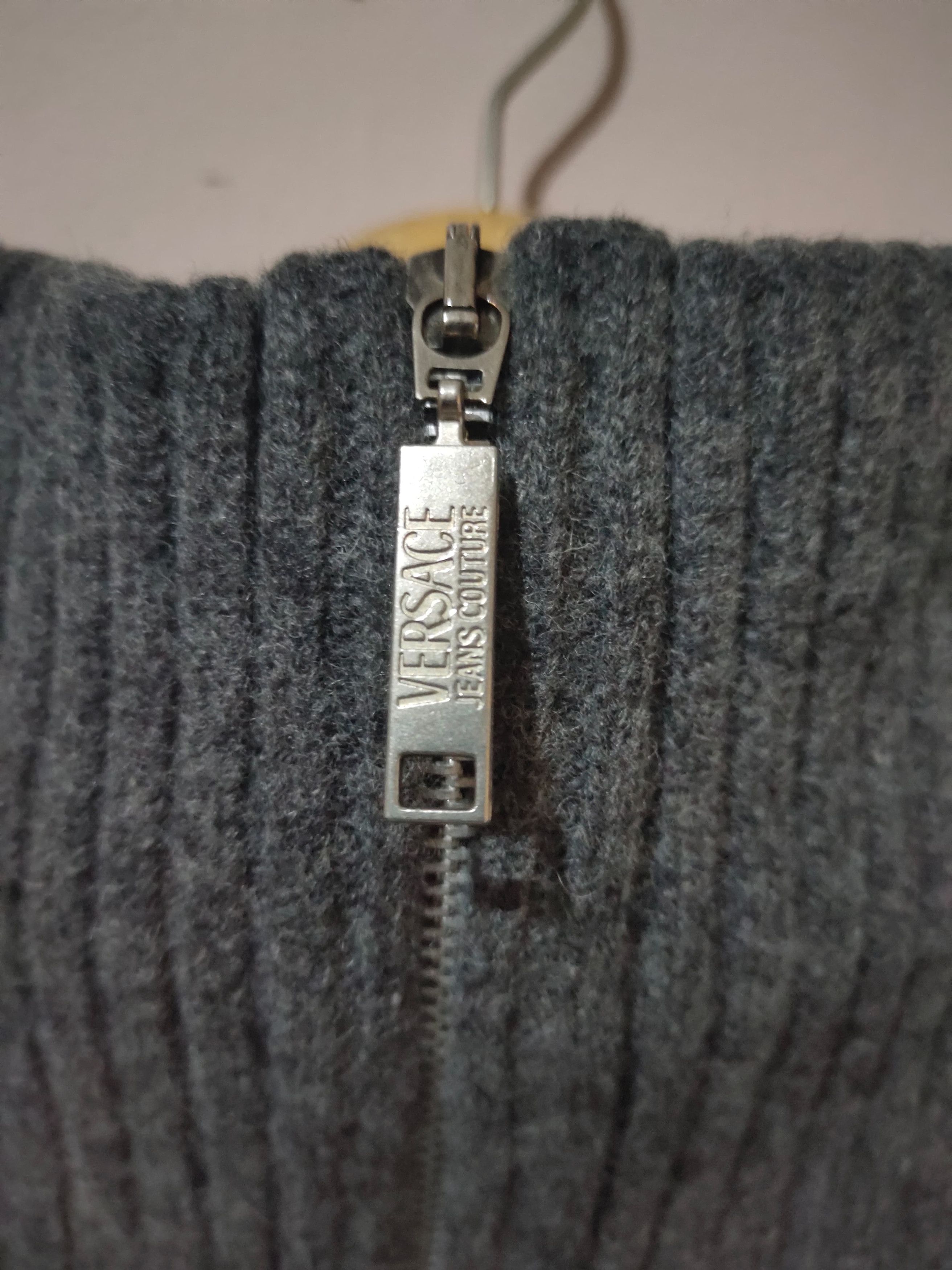 Versace Versace Wool Half Zipper Sweater Made in Italy Size US M / EU 48-50 / 2 - 4 Thumbnail