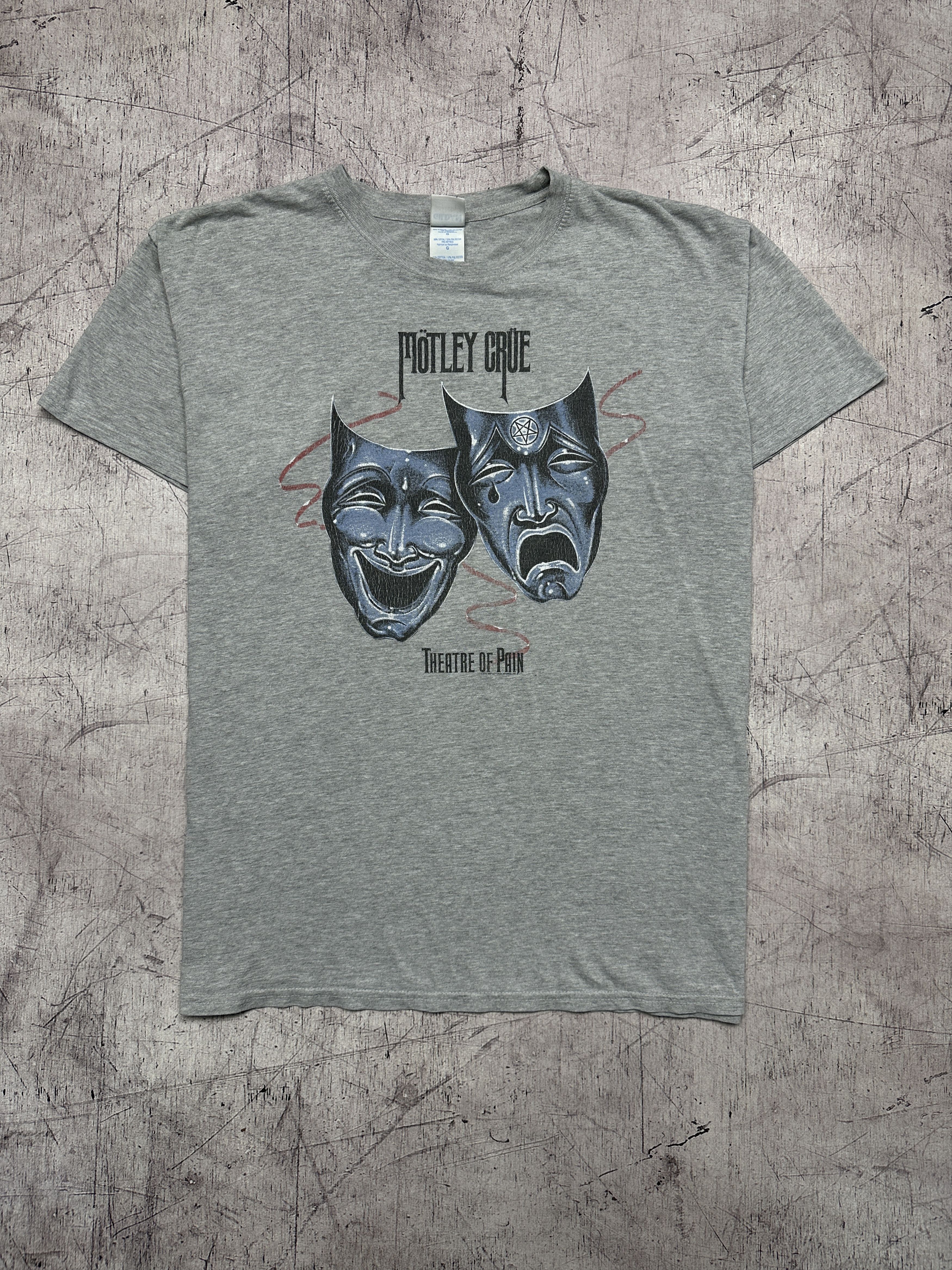 Band Tees Motley Crue Theatre of Pain 2010 Mens Rock Band T-Shirt Size US L / EU 52-54 / 3 - 1 Thumbnail