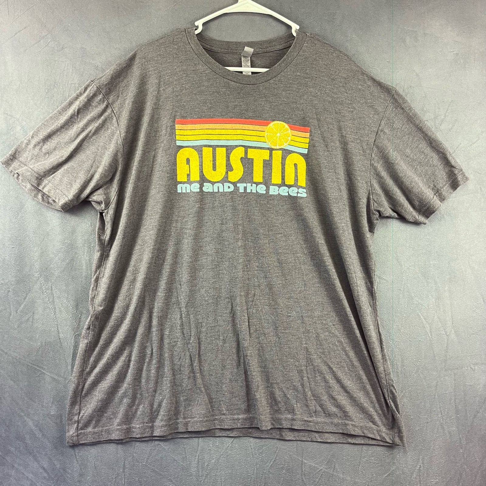 Next Level Apparel Austin Me and the Bees Shirt 70s Style Black Owned Men’s XXL Size US XXL / EU 58 / 5 - 2 Thumbnail