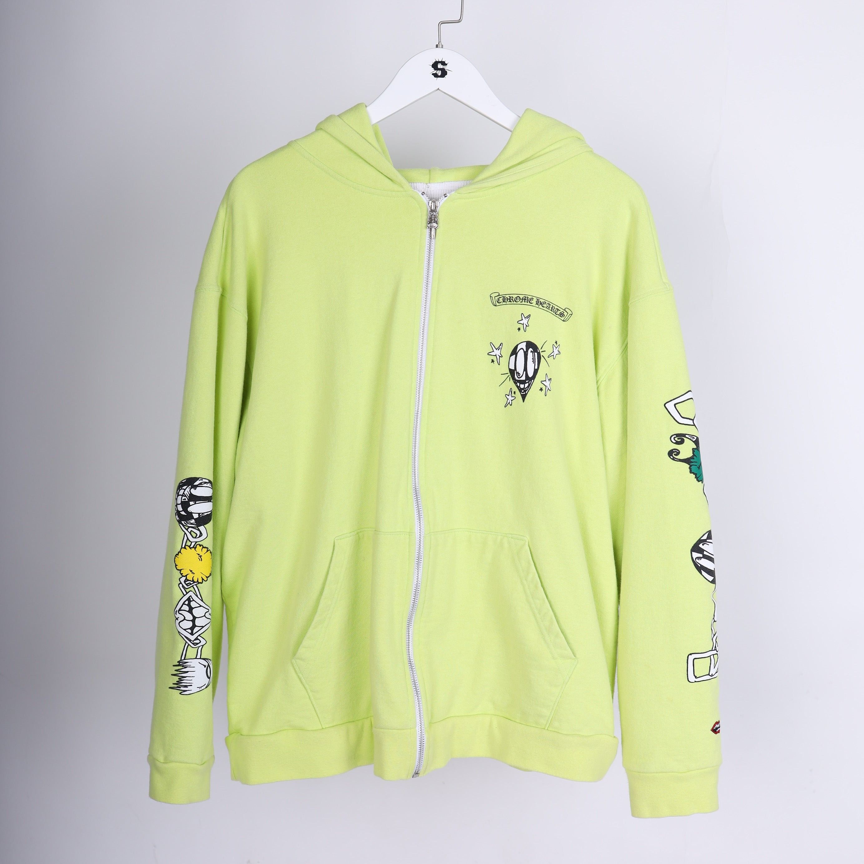 Chrome Hearts CHROME HEARTS X MATTY BOY LINK SLIME GREEN HOODIE Size US XXL / EU 58 / 5 - 3 Thumbnail