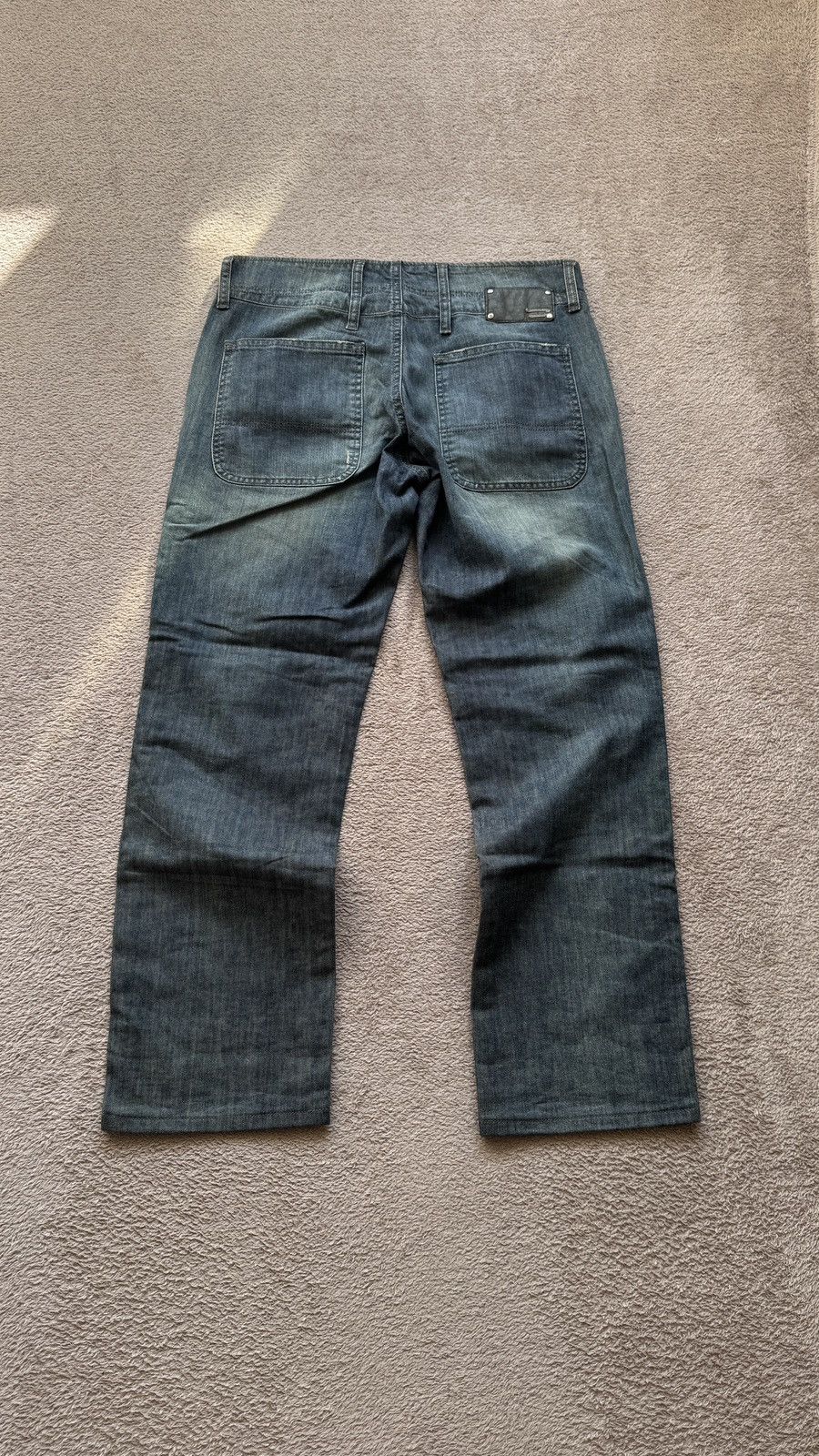 Japanese Brand Rusty Jeans Diesel Seilly Y2K washed denim distressed pants Size US 30 / EU 46 - 3 Thumbnail
