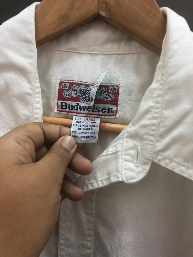 Budweiser × Vintage Vintage Button up Budwieser Size US L / EU 52-54 / 3 - 2 Thumbnail