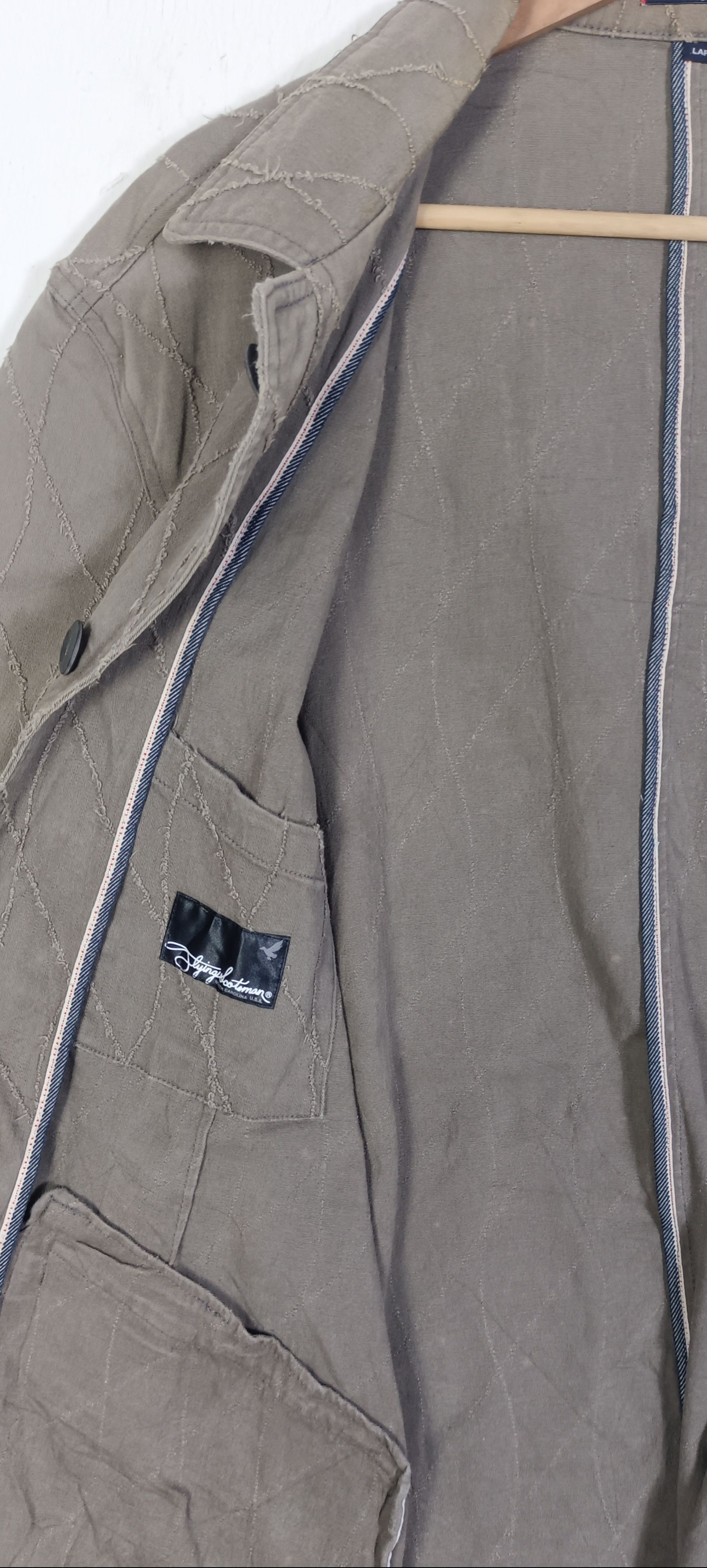 Japanese Brand Rare🔥Flying Scotsman Full Selvedge Rare Design Size US L / EU 52-54 / 3 - 10 Thumbnail