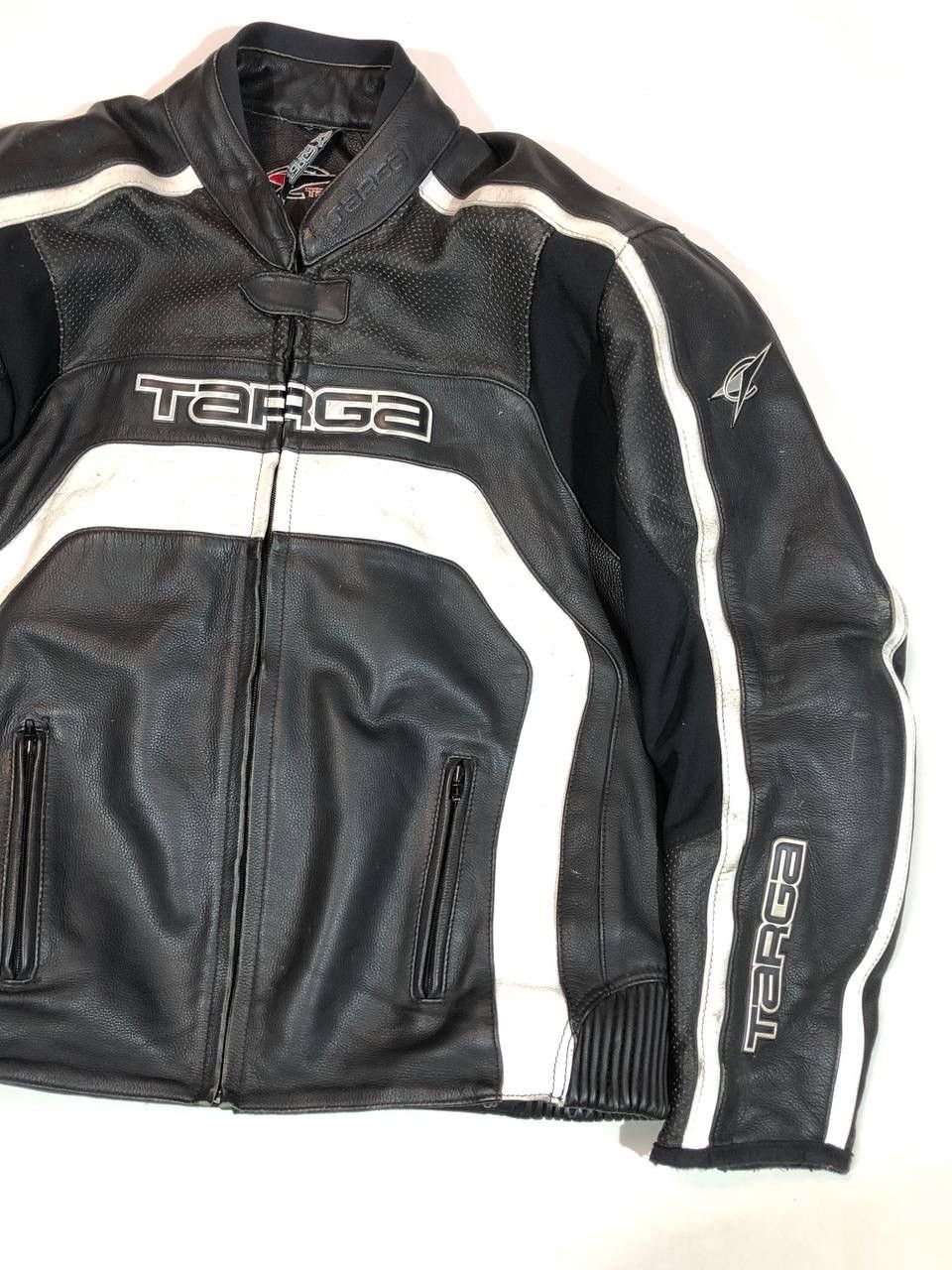 Dainese × Honda × Yamaha Targa Motorcycle leather jacket Racing Size US XL / EU 56 / 4 - 6 Thumbnail