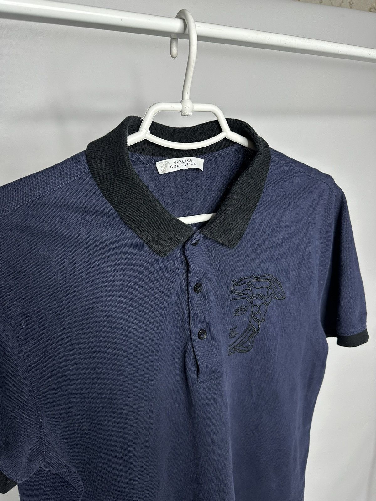 Versace Versace T-shirt Polo Size US M / EU 48-50 / 2 - 2 Thumbnail