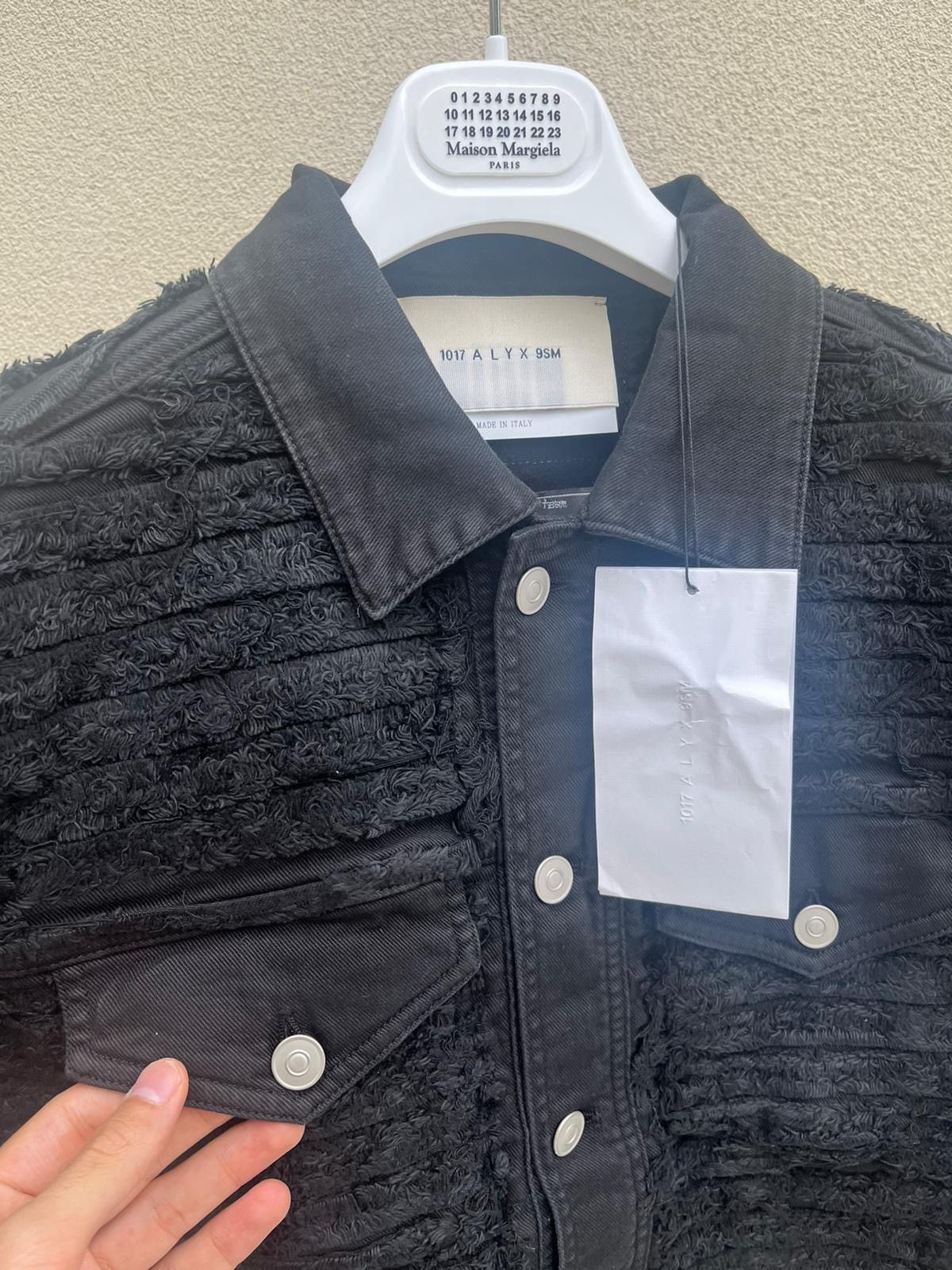 Alyx × Blackmeans Distressed Denim Jacket in Black Size US M / EU 48-50 / 2 - 16 Thumbnail