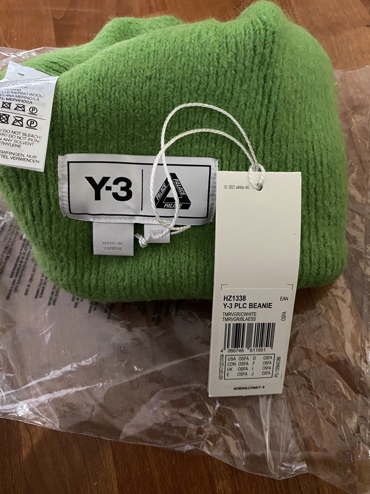 Y-3 Y-3 PALACE BEANIE Size ONE SIZE - 4 Thumbnail
