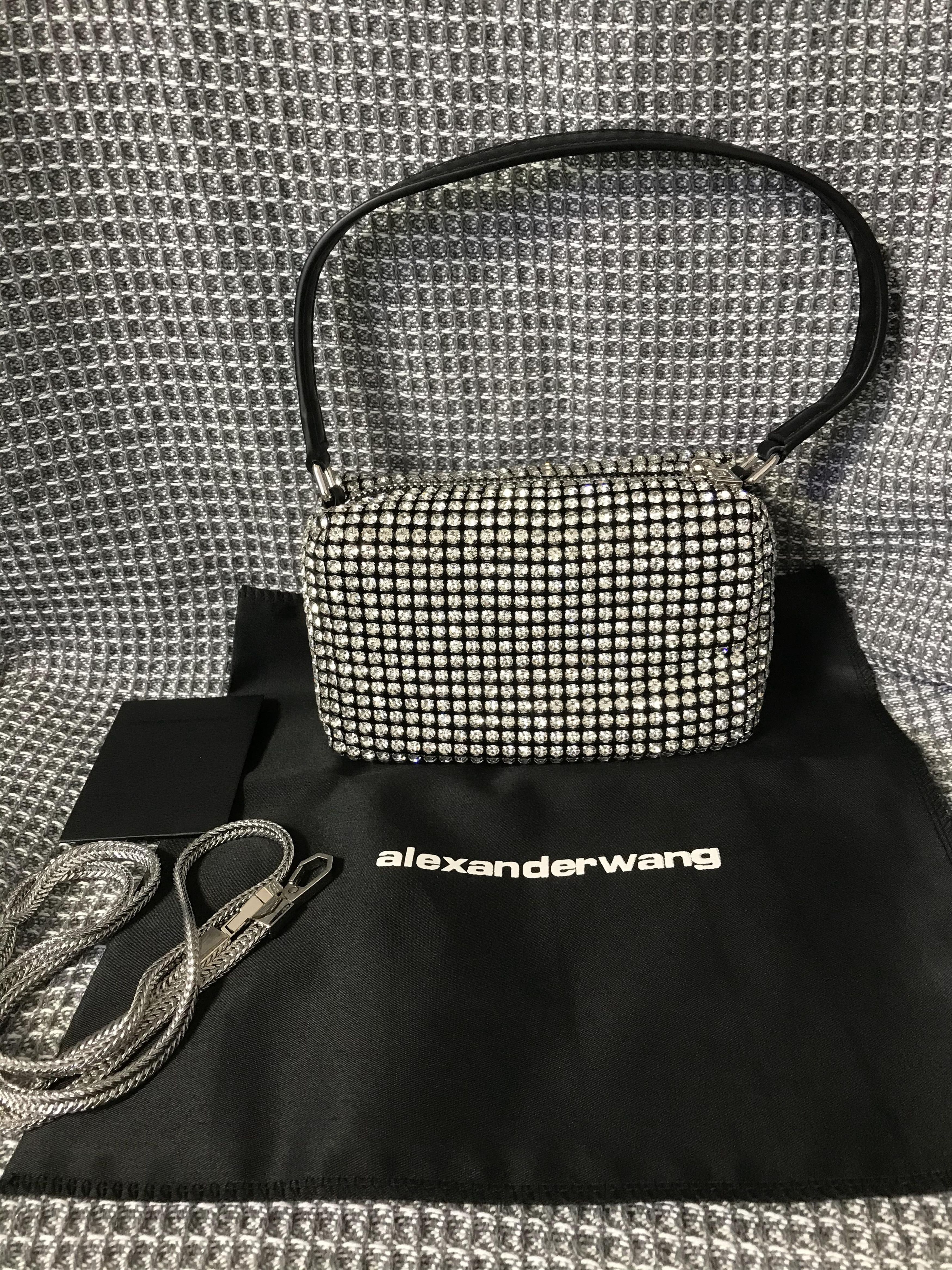 Alexander Wang Alexander Wang logo Crystal Bag Shoulder bag Size ONE SIZE - 1 Thumbnail