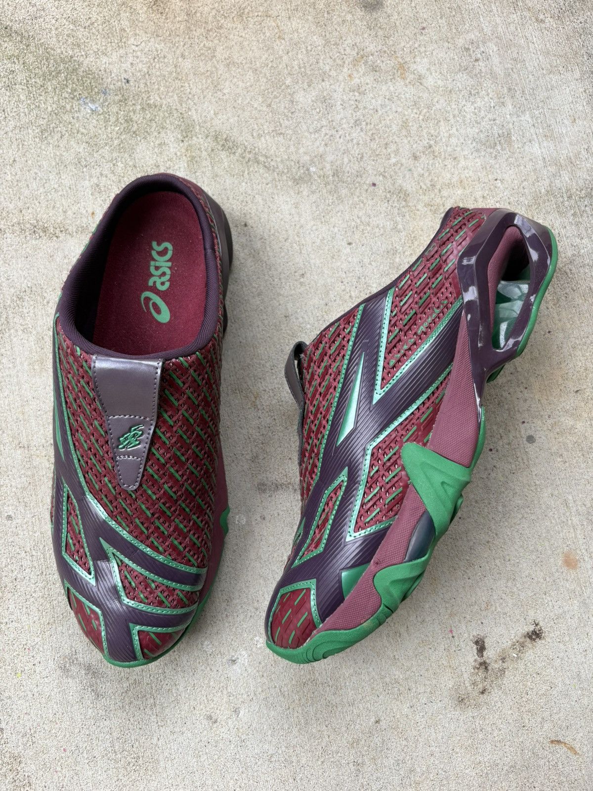 Asics × Kiko Kostadinov ASICS Gel-Styrax Spock Slip On Kiko Size US 10 / EU 43 - 3 Thumbnail