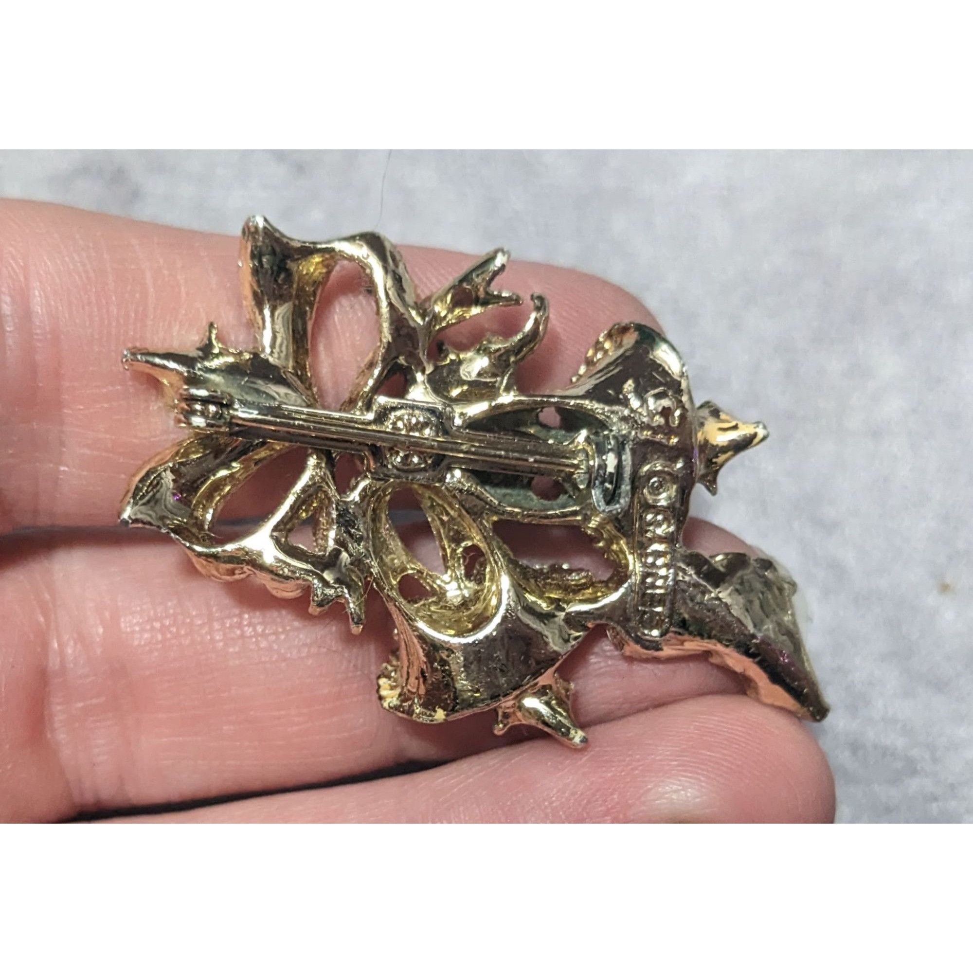 Other Gerry's Vintage Holiday Bell And Holly Brooch Size ONE SIZE - 6 Thumbnail