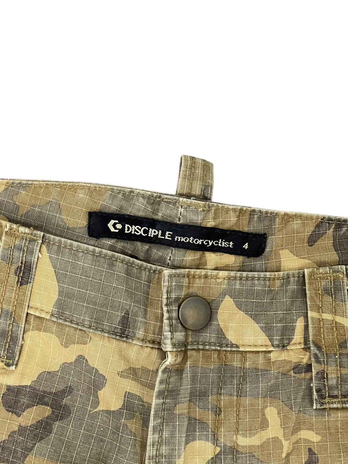 Japanese Brand Biker Pant Disciple Motorcyclist Japan Camo Poplin Pant 4🟦0 Size US 30 / EU 46 - 16 Thumbnail