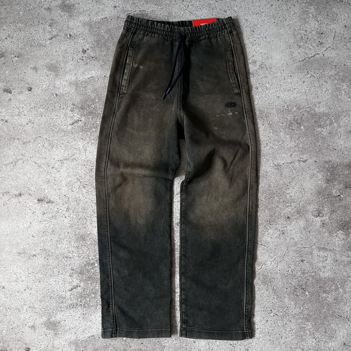 Diesel Diesel D-MARTIANS TRACK Sweat Jeans Dirty Wash Size S Size US 31 - 1 Thumbnail
