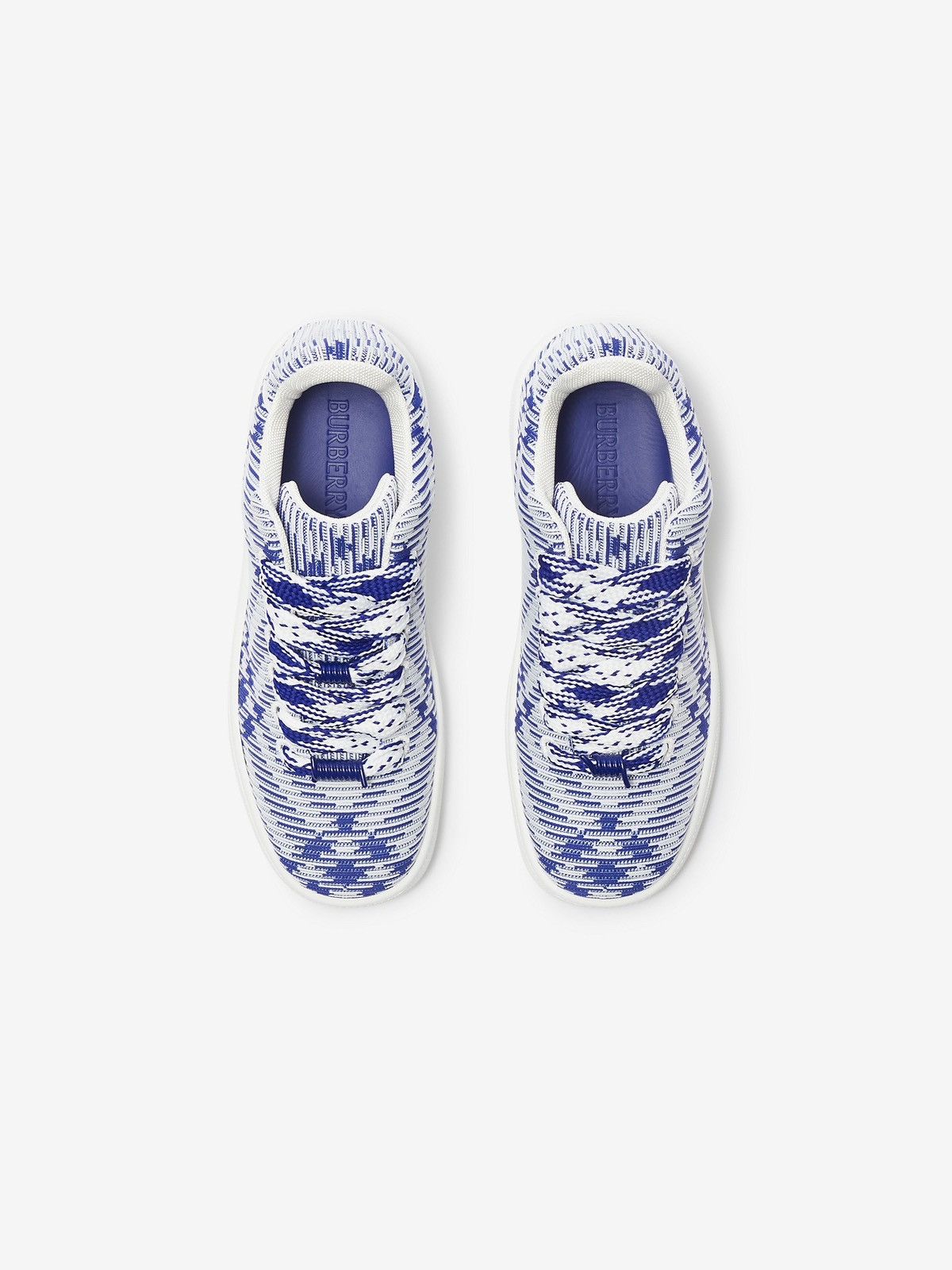 Burberry Burberry Check Knit Box Sneakers Size US 9.5 / EU 42-43 - 4 Thumbnail