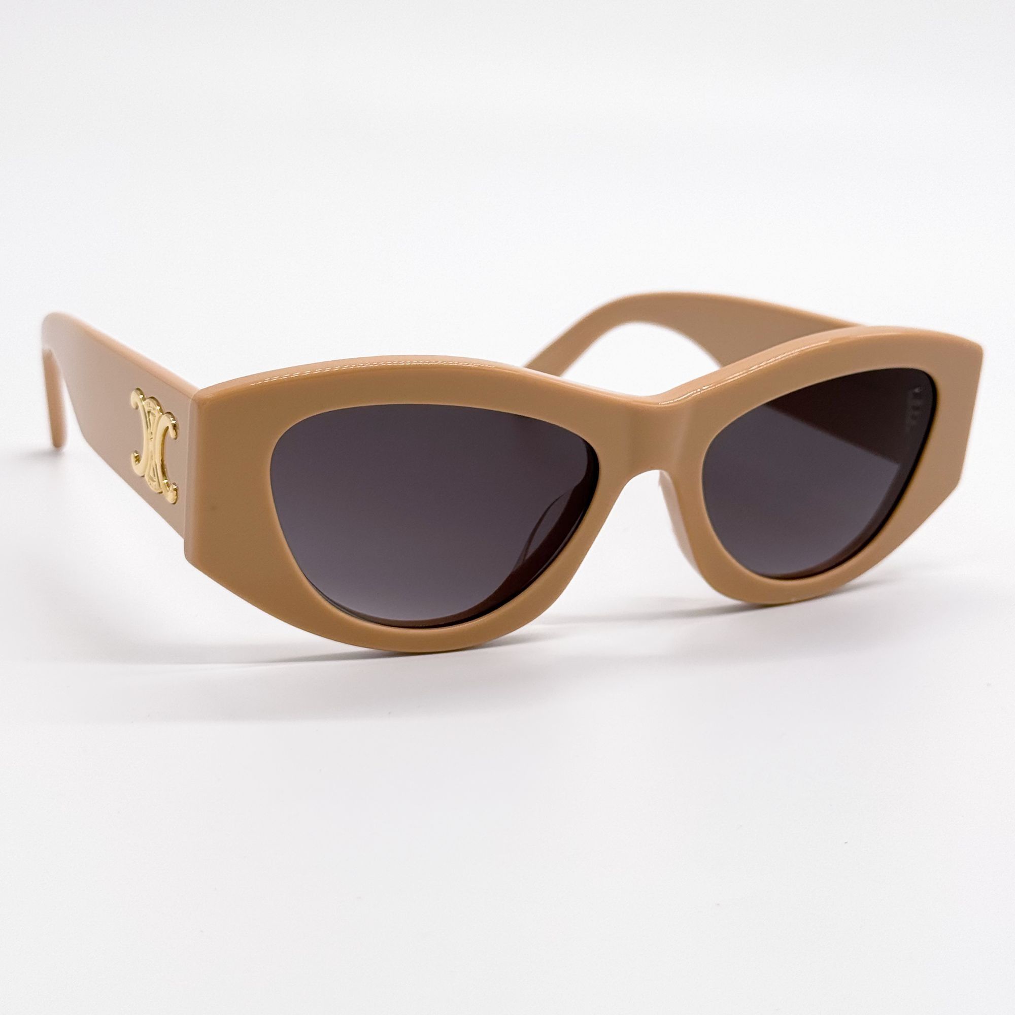 Celine NEW CL40308U 57B CELINE BEIGE NUDE WOMEN SUNGLASSES CELINE Size ONE SIZE - 4 Thumbnail
