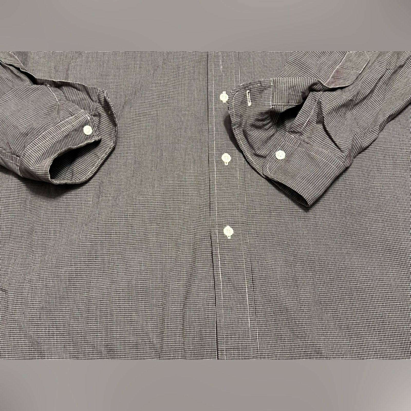 Polo Ralph Lauren Ralph Lauren Blaire Shirt Men's Brown White Micro Check Pony Size US L / EU 52-54 / 3 - 4 Thumbnail