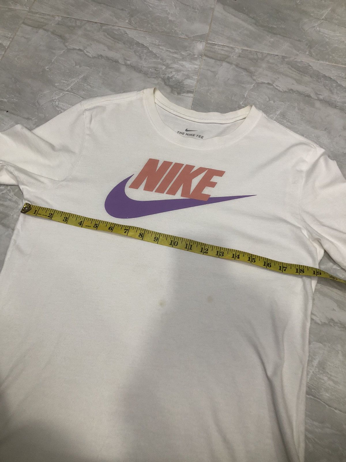 Nike Nike Swoosh logo white shirt Size US M / EU 48-50 / 2 - 14 Thumbnail