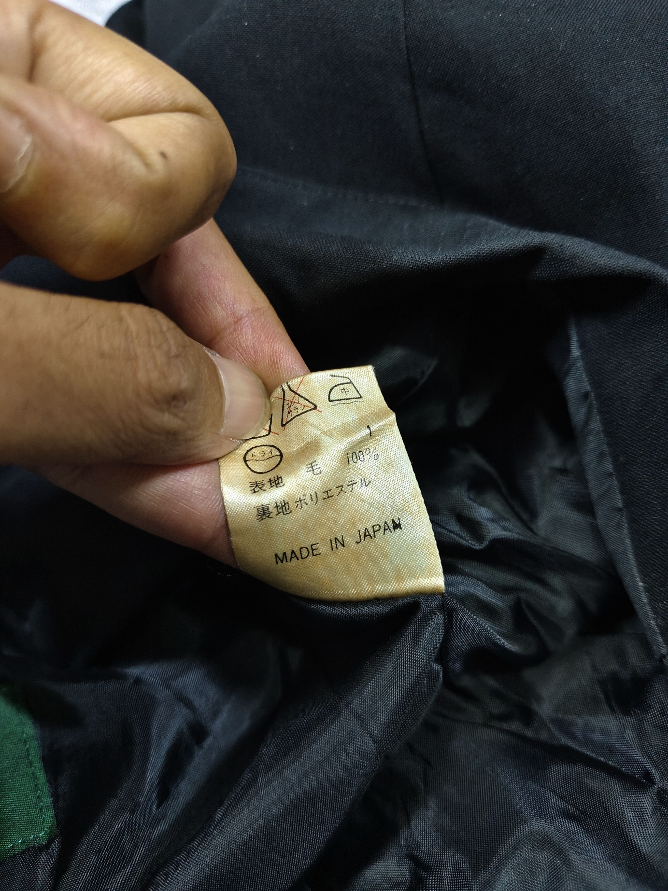 Jean Paul Gaultier 90s Gaultier Junior- Structured Tailored Minimal Wool Blazer Size M / US 6-8 / IT 42-44 - 9 Thumbnail