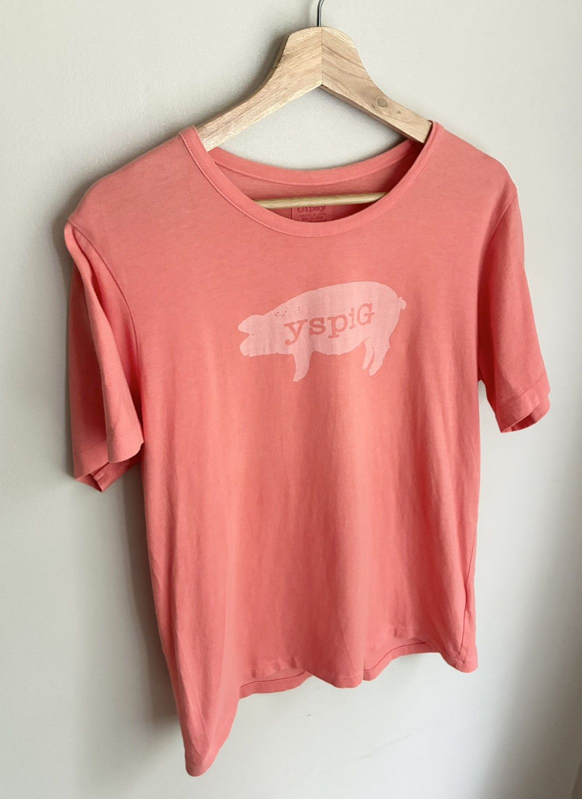 Yohji Yamamoto Yohji Yamamoto Y’s GIPSY Pig Logo Tee Size US M / EU 48-50 / 2 - 8 Thumbnail