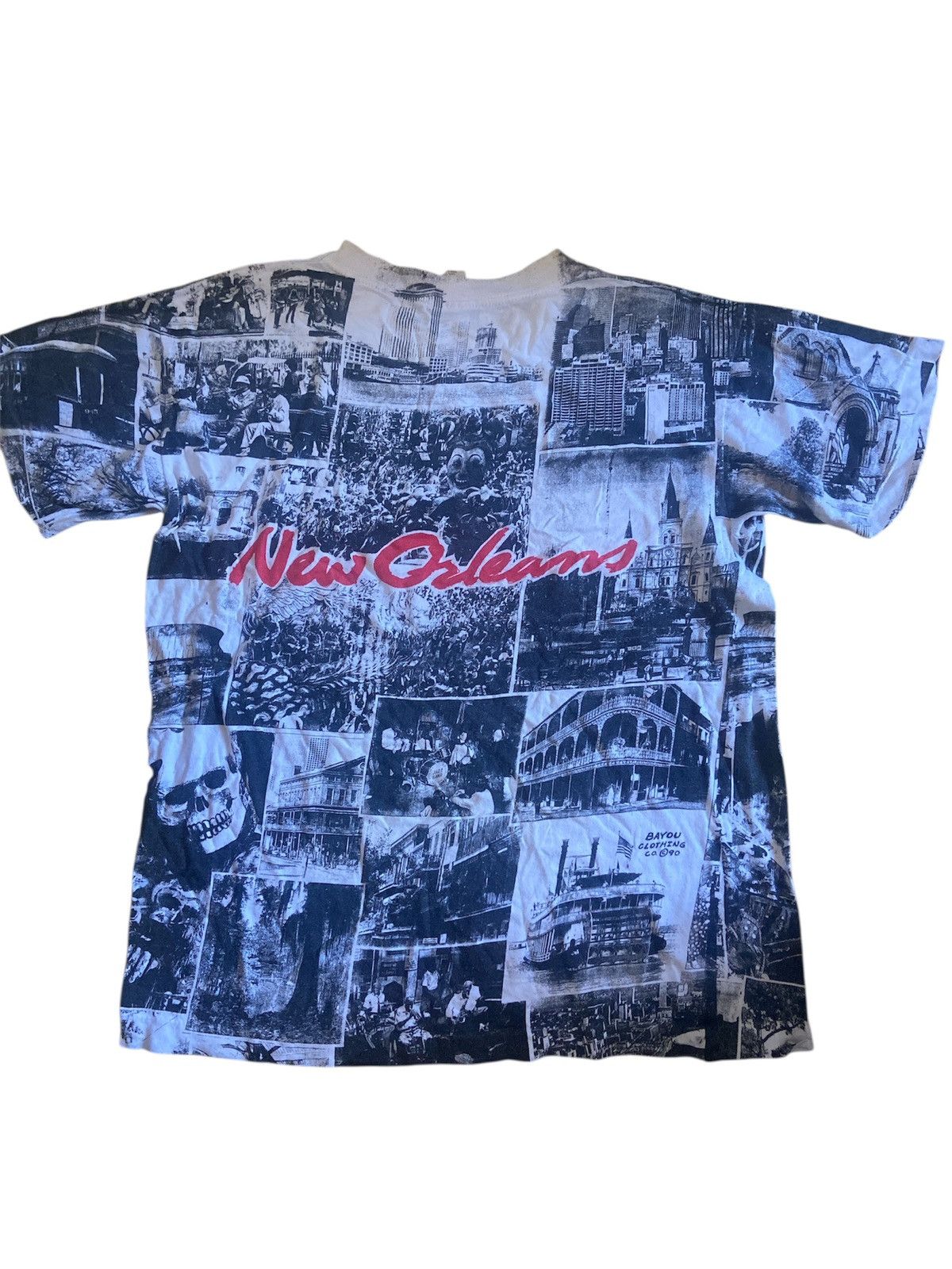 Supreme Vintage white shirt New orleans city Printed Size US L / EU 52-54 / 3 - 2 Thumbnail