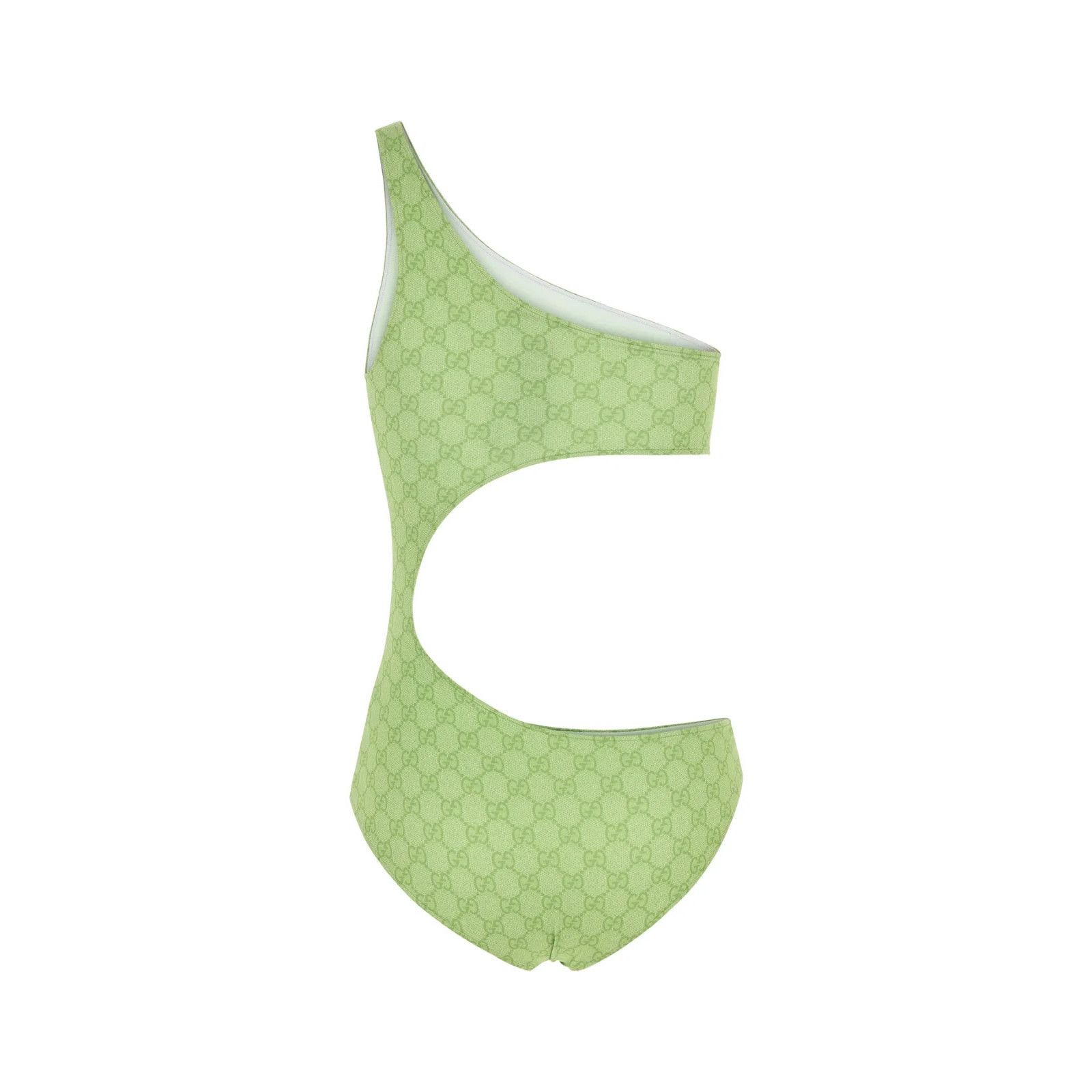 Gucci GUCCI Light Green Stretch Polyester Swimsuit New/Authentic ( Size XS / US 0-2 / IT 36-38 - 2 Thumbnail