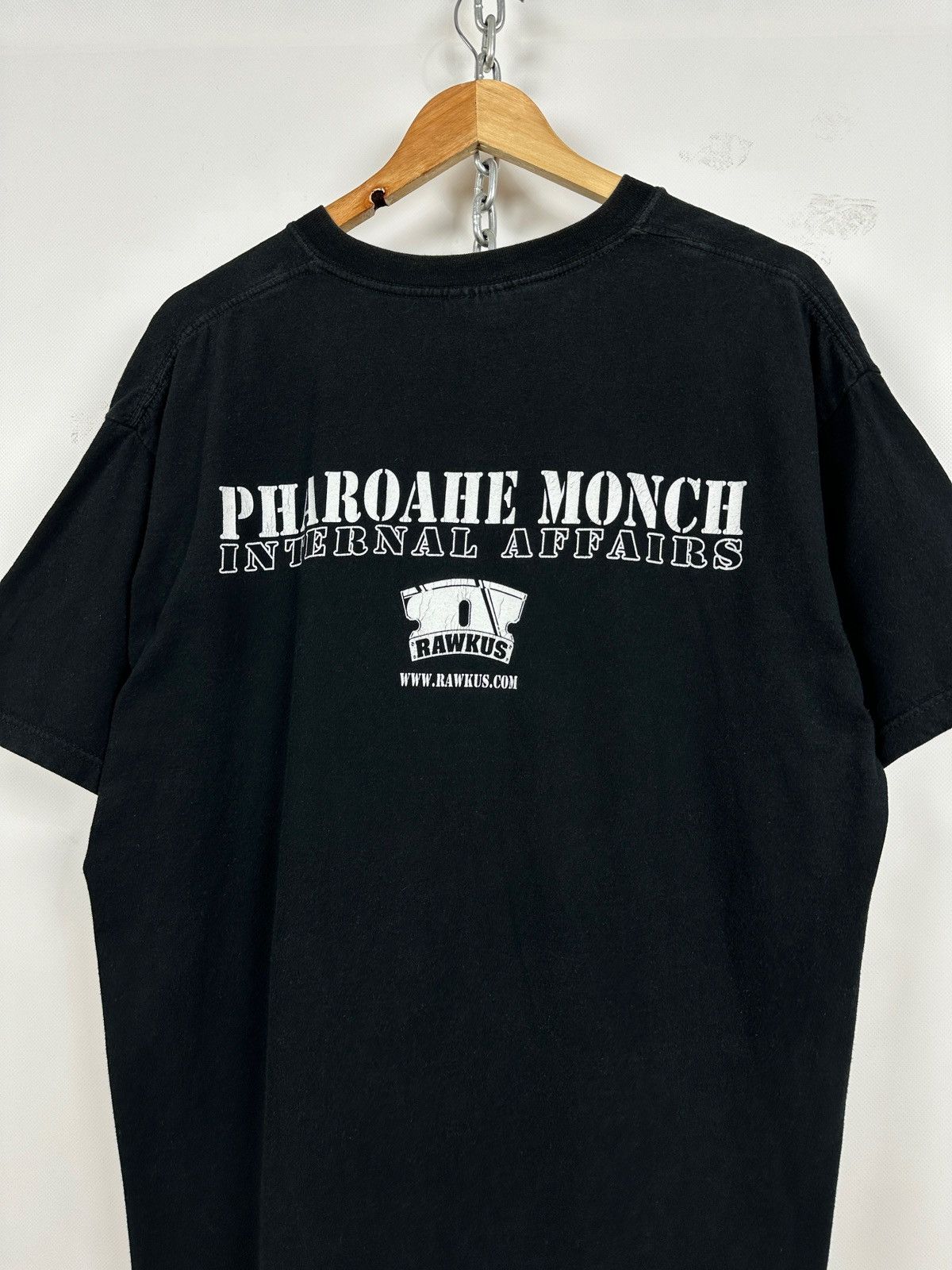 Band Tees 1999 Vintage Pharoahe Monch Simons Says Rap T-Shirt Size US XL / EU 56 / 4 - 13 Thumbnail