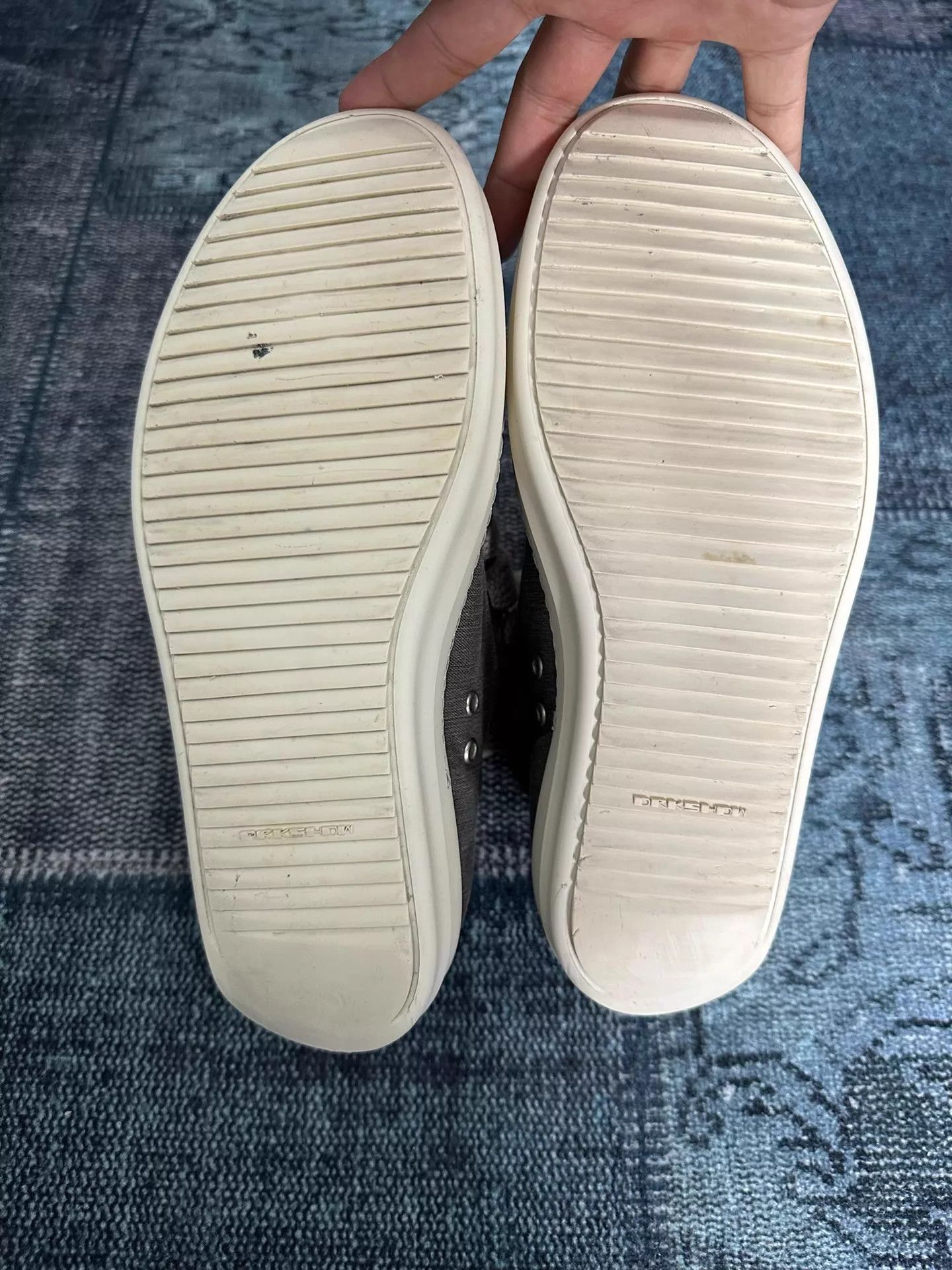 Rick Owens Rick Owens DRKSHDW Thick Laced Low Top 42 Size US 9 / EU 42 - 7 Thumbnail