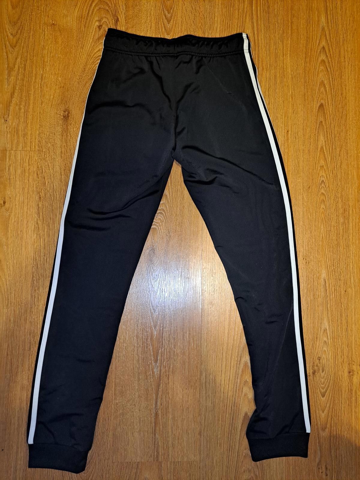 Adidas Adidas Sweatpants Mens XS Black Drawstring Stripes Size US 28 / EU 44 - 6 Thumbnail