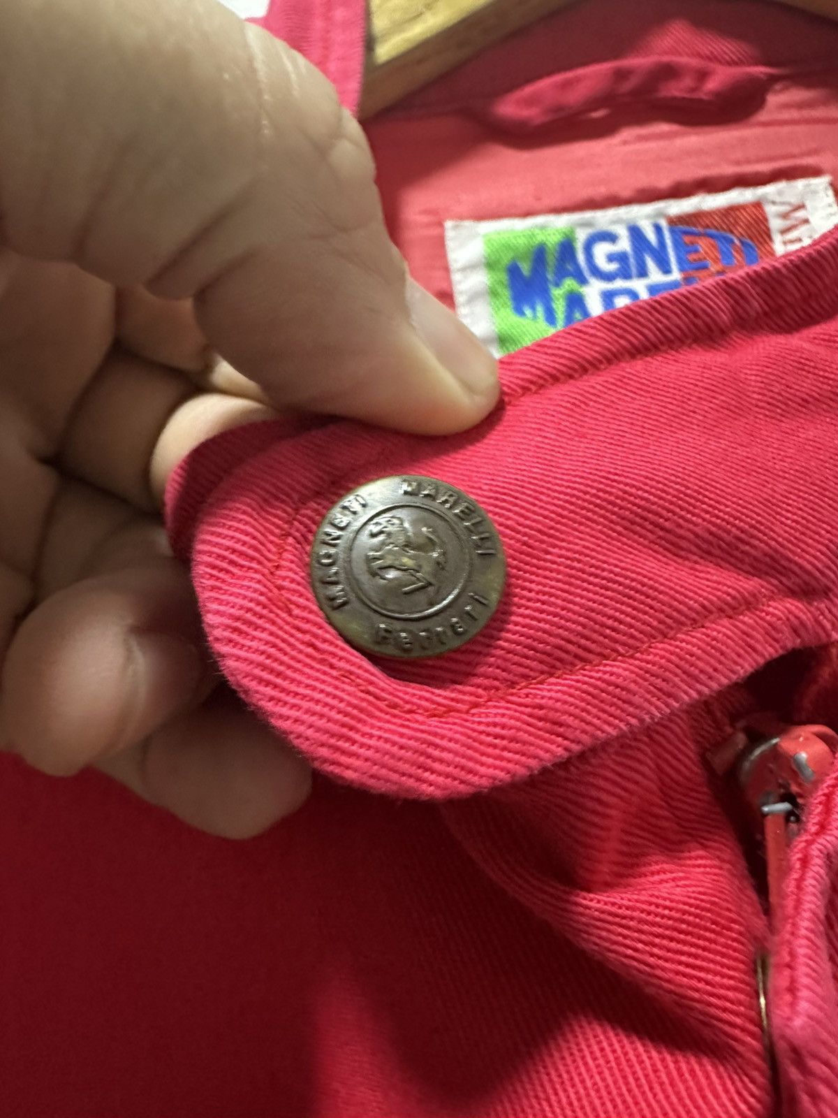 Ferrari Vintage Ferrari Jacket Agip Embroidery Logo Design Size US L / EU 52-54 / 3 - 6 Thumbnail