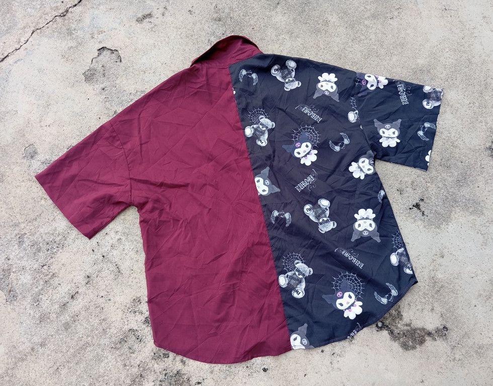 Japanese Brand Kuromi 😈 Shirt Gothic Emo Sanrio Hello Kitty Size L / US 10 / IT 46 - 3 Thumbnail