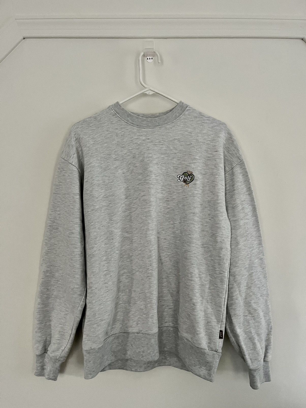 Golf Wang Golf Wang Romeo Crewneck Ash Heather Grey Size US M / EU 48-50 / 2 - 1 Thumbnail