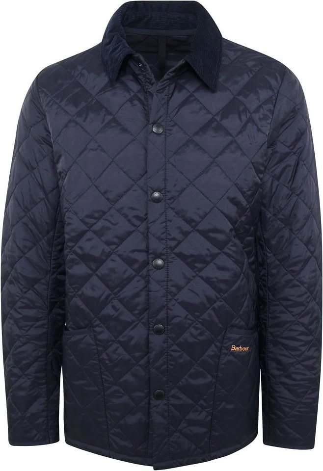 Barbour Barbour Liddesdale Quilted Jacket (Navy, Medium) Size US M / EU 48-50 / 2 - 2 Thumbnail