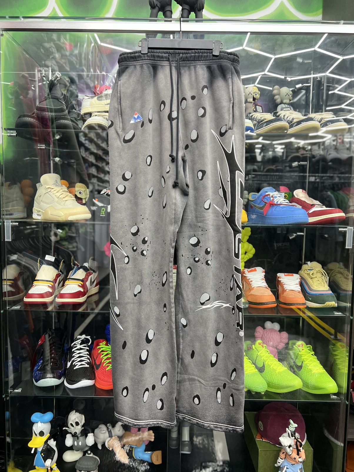 HELLSTAR Hellstar no guts no glory sweatpants Sz Large Size US 34 / EU 50 - 1 Thumbnail
