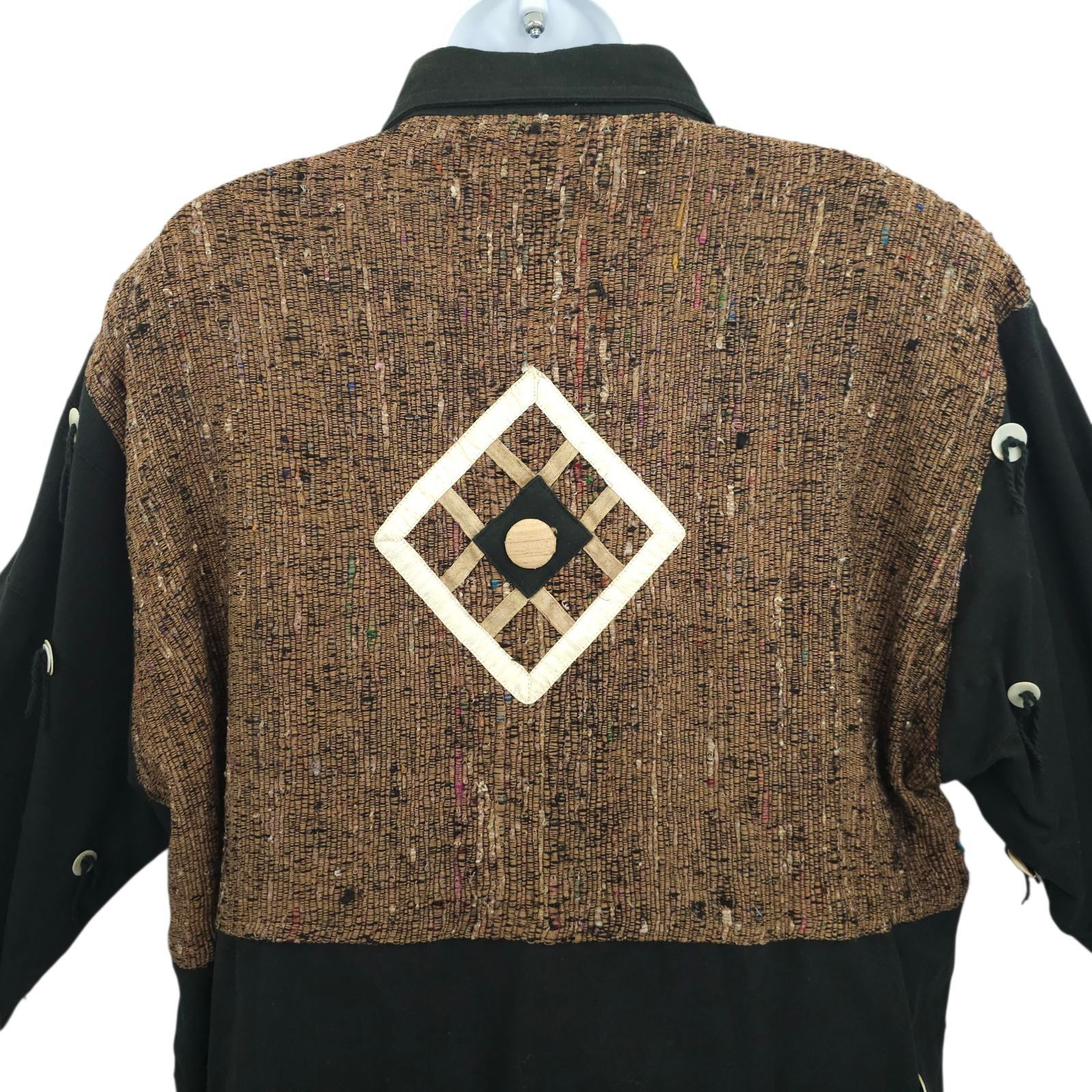 Other Yak Magik Jacket XL Quilted Patchwork Abstract Art To Wear Size XL / US 12-14 / IT 48-50 - 15 Thumbnail