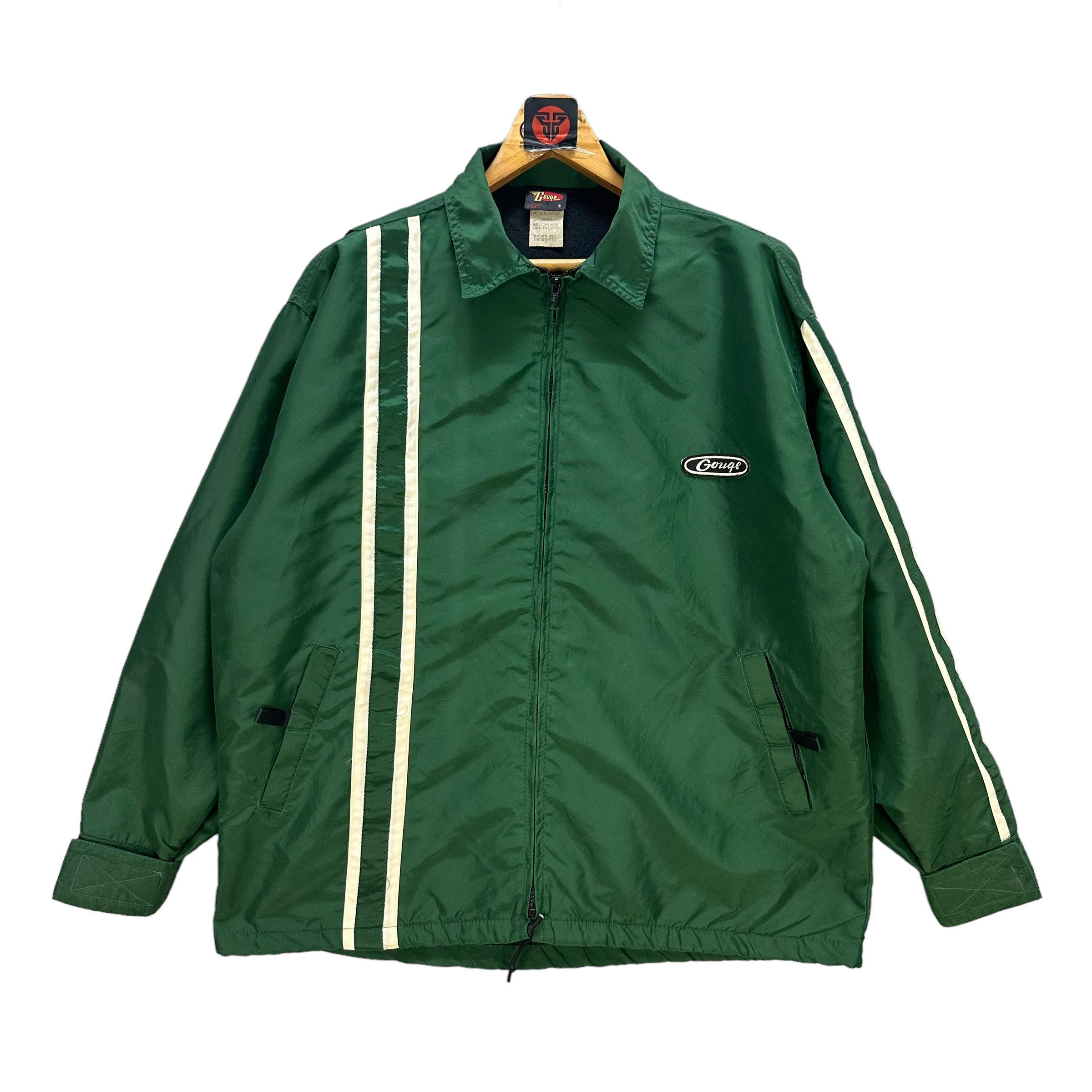 Vintage VINTAGE GOUGE MADE IN USA GREEN JACKET #7470-148 Size US S / EU 44-46 / 1 - 2 Thumbnail