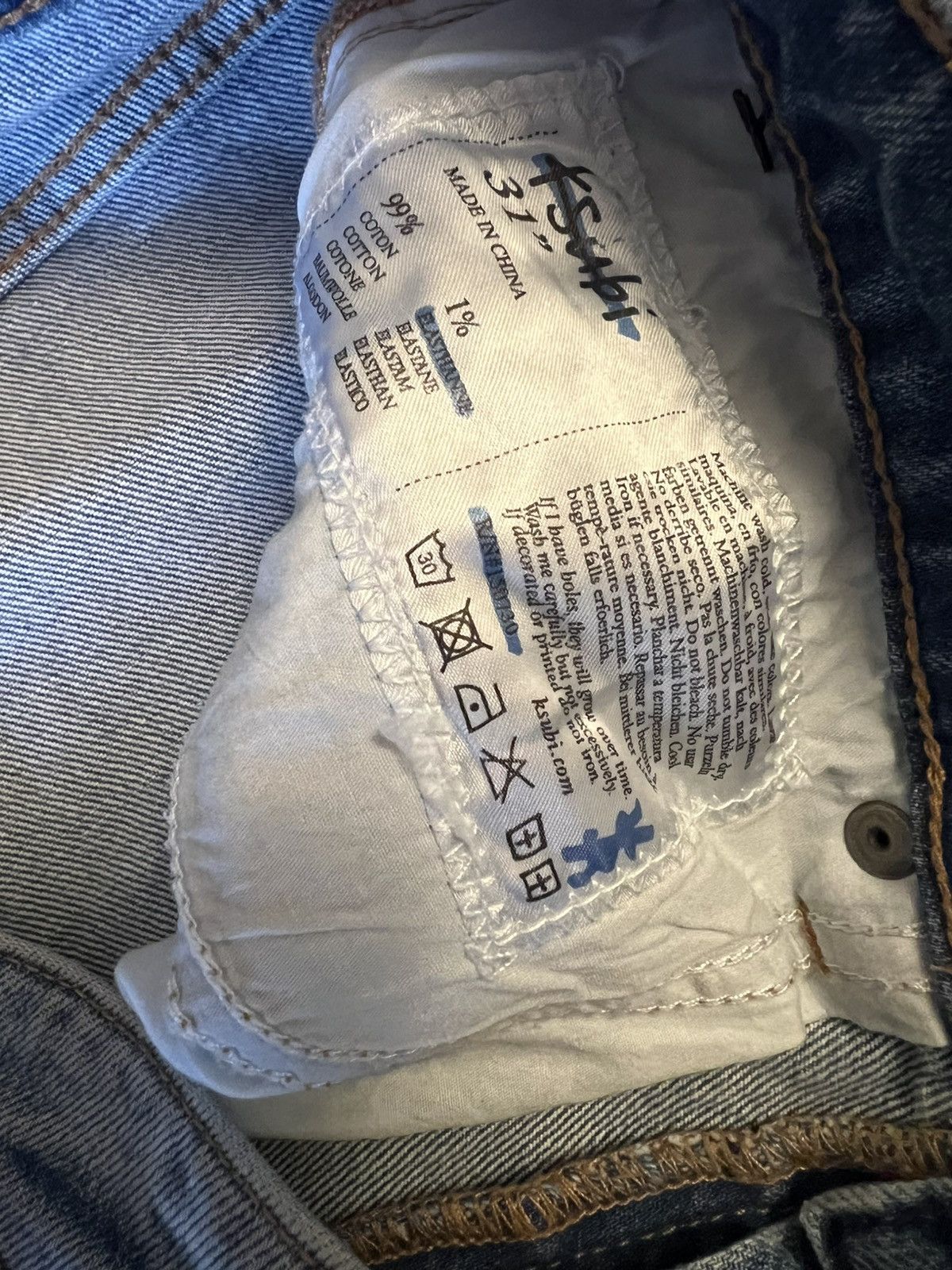 Ksubi Ksubi chitch the streets 31x32 jeans denim Size US 31 - 3 Thumbnail