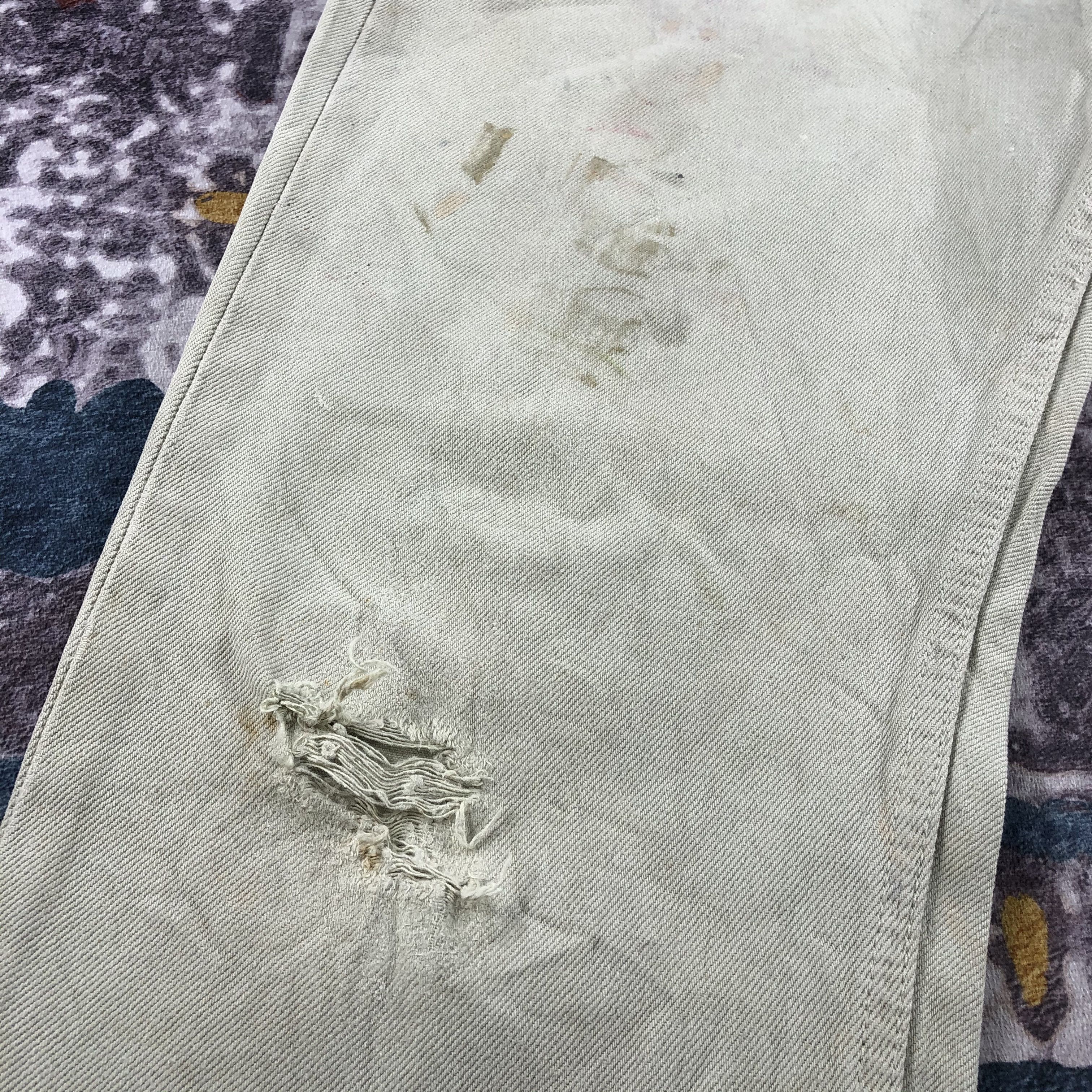 Levi's × Vintage 90s Vintage Light Wash Levis 501 Jeans-JM2446 Size US 32 / EU 48 - 10 Thumbnail