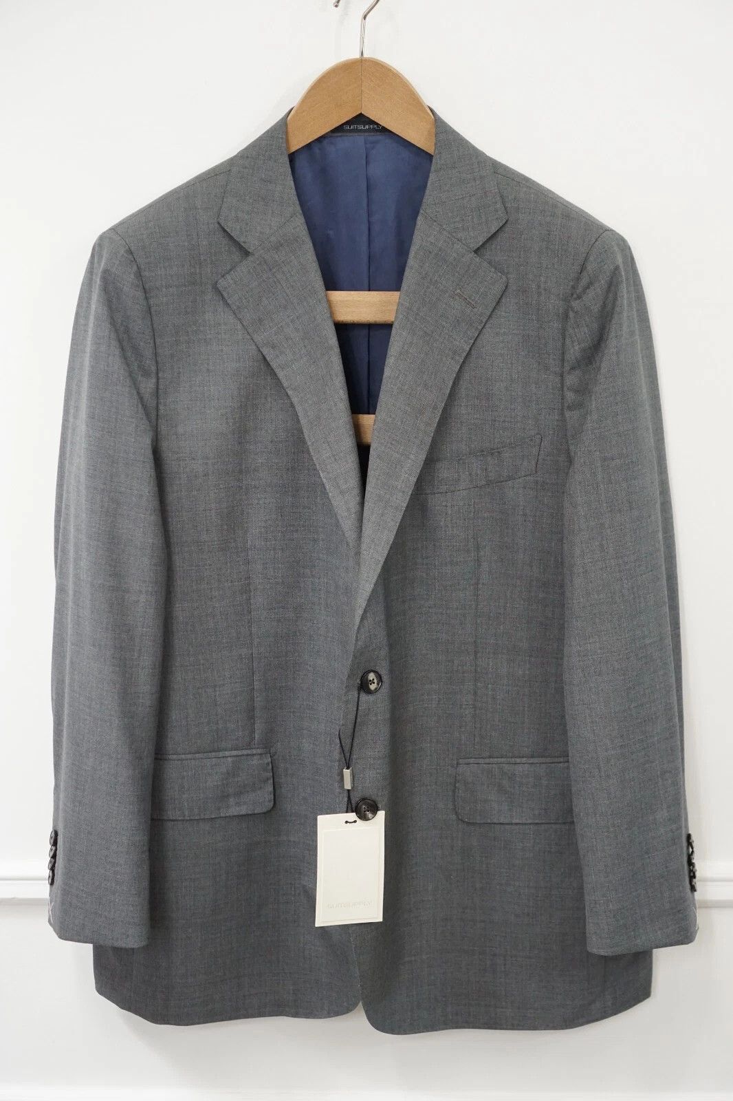 Men Suitsupply Blazer La Spalla Wool Vitale Barberis US48S