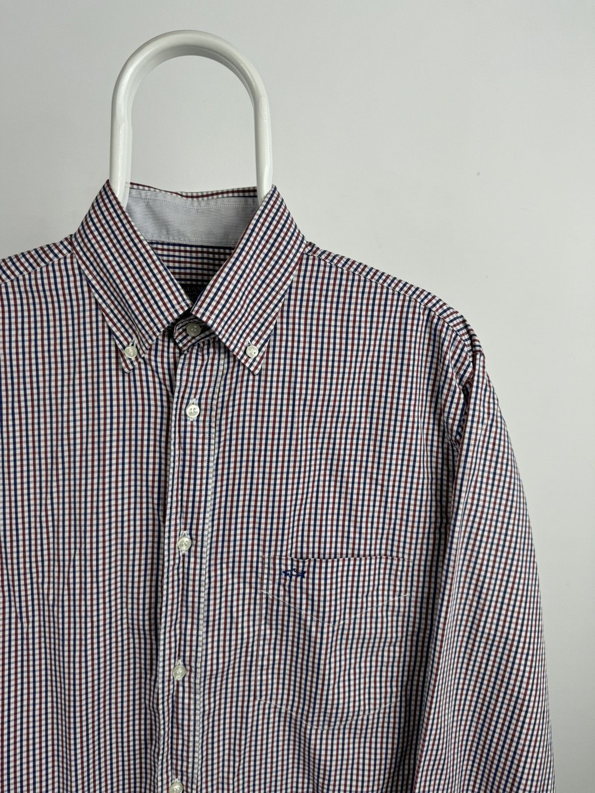 Paul & Shark Paul & Shark Checkered Long Sleeve Shirt Size US L / EU 52-54 / 3 - 1 Thumbnail